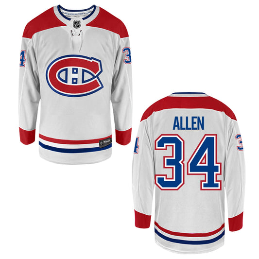 NHL Jake Allen Montreal Canadiens 34 Jersey