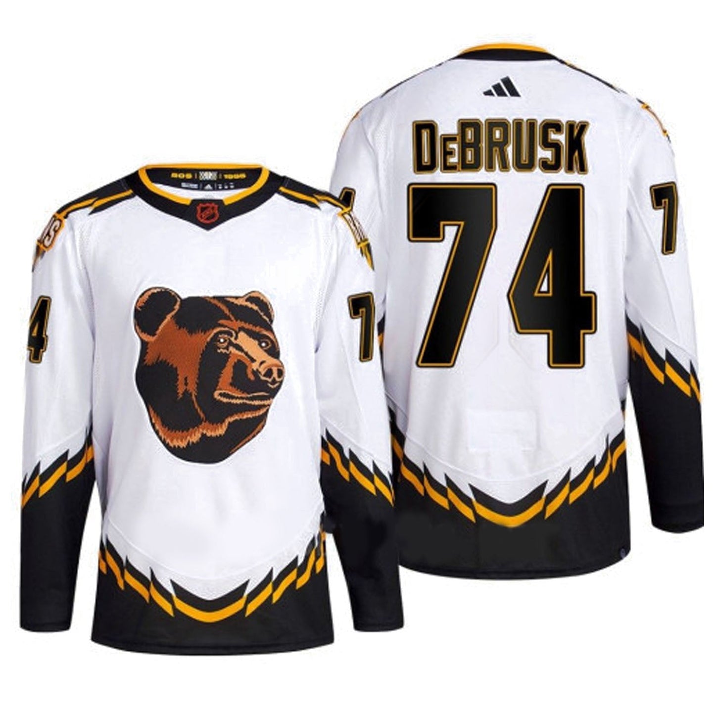 NHL Jake Debrusk Boston Bruins 74 Jersey