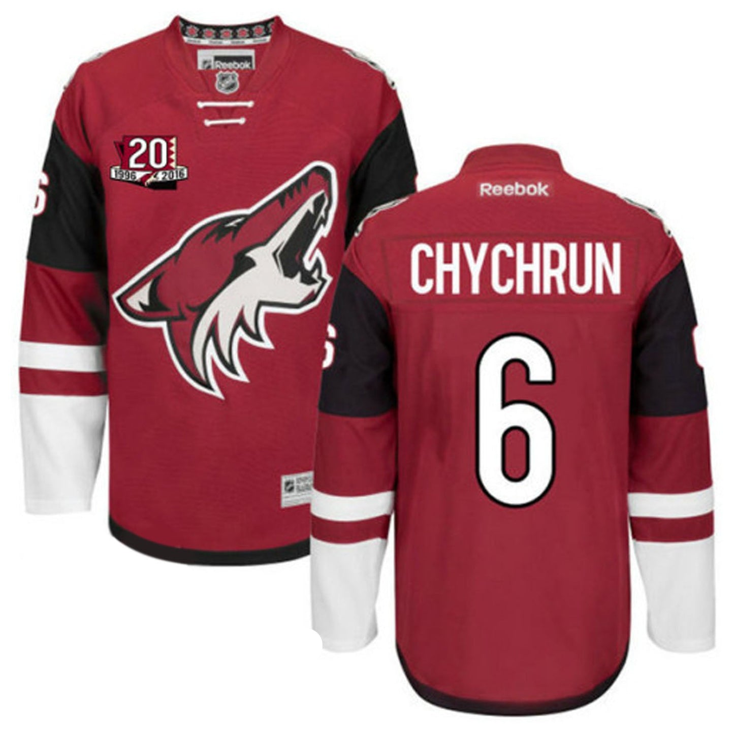 NHL Jakob Chychrun Arizona Coyotes 6 Jersey