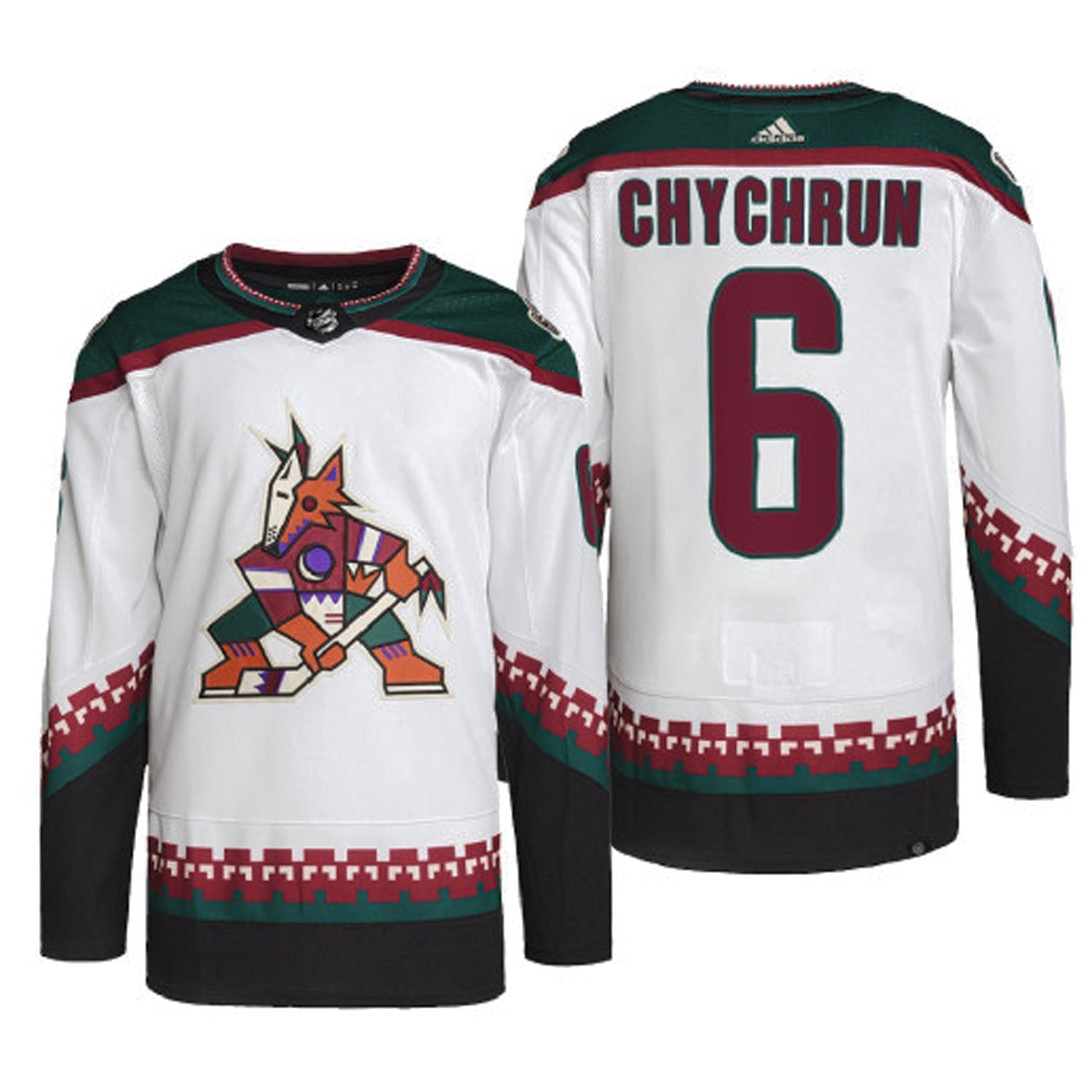 NHL Jakob Chychrun Arizona Coyotes 6 Jersey The Jersey King