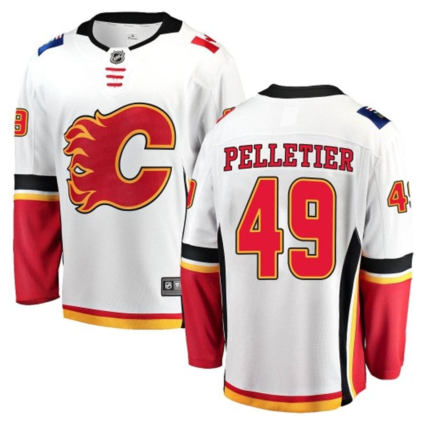 NHL Jakob Pelletier Calgary Flames 49 Jersey