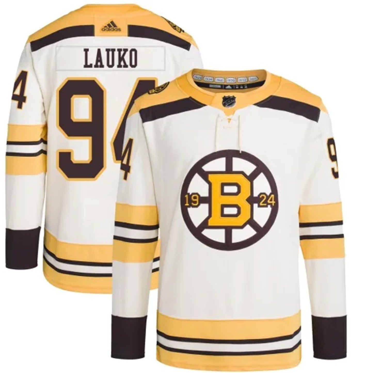 NHL Jakub Lauko Bostin Bruins 94 Jersey