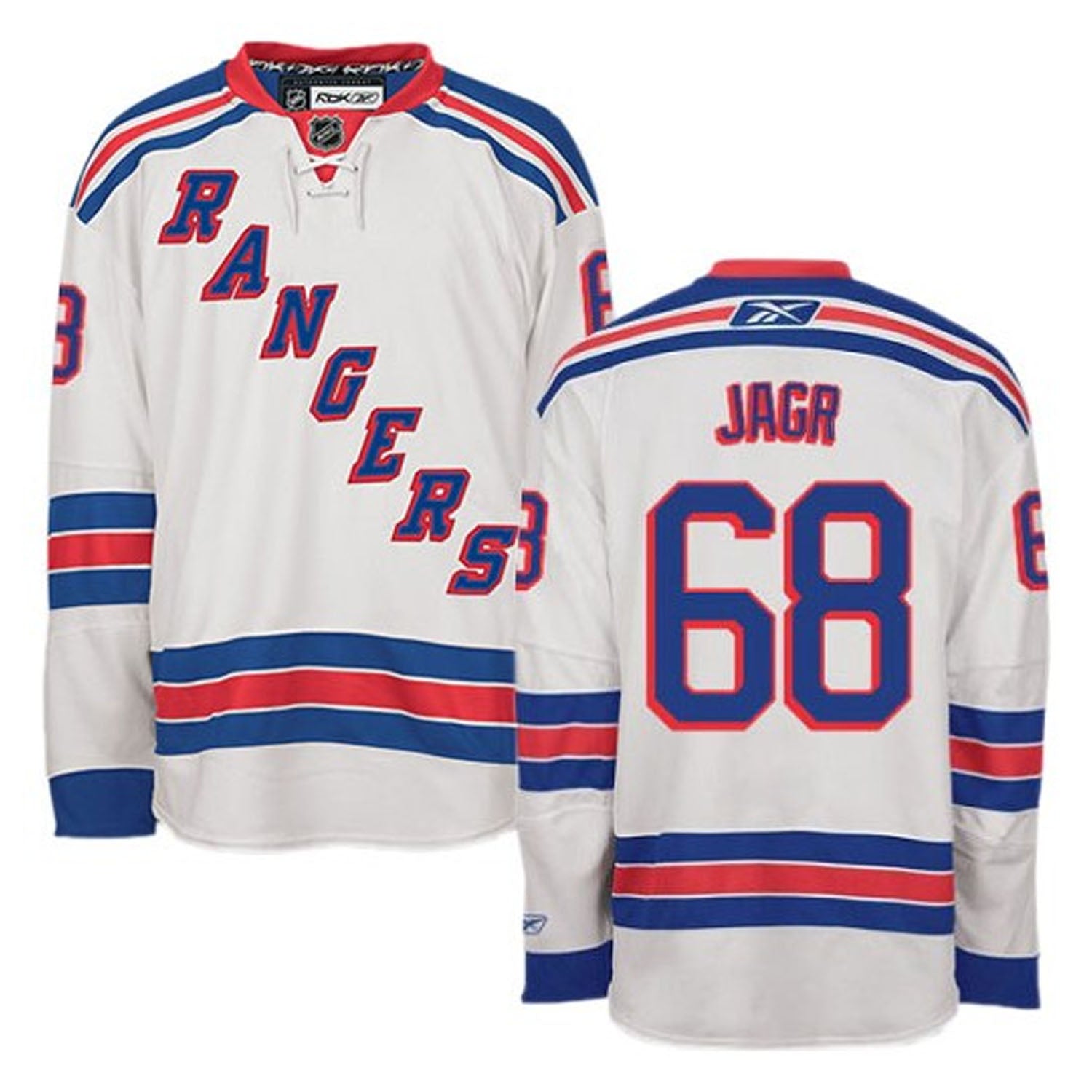 NHL Jaromir Jagr New York Rangers 68 Jersey The Jersey King