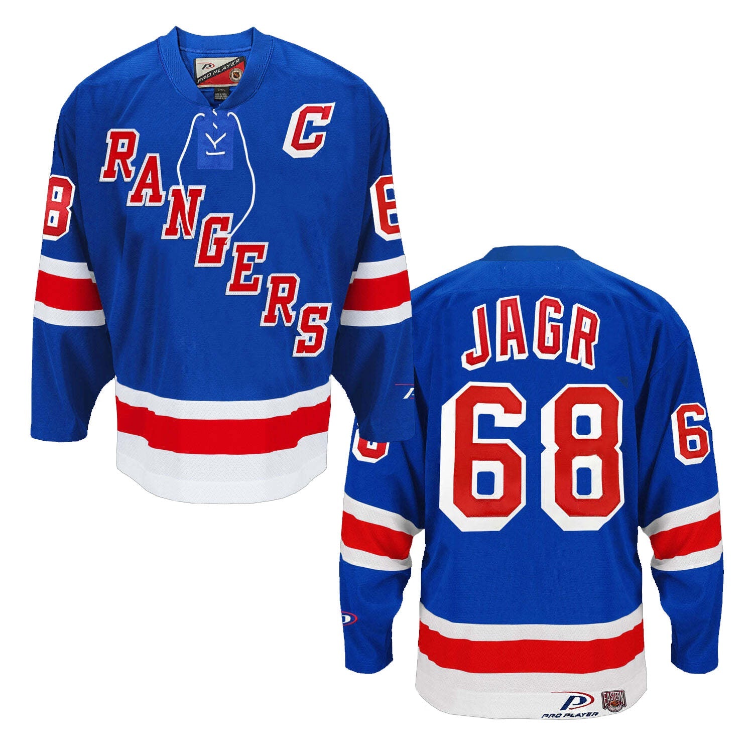 NHL New York Rangers Jagr Hockey high quality Jersey Adult XL