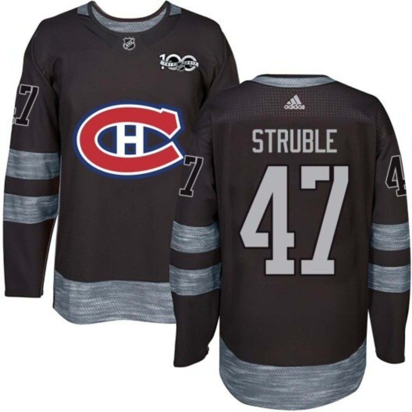 NHL Jayden Struble Montreal Canadians 47 Jersey