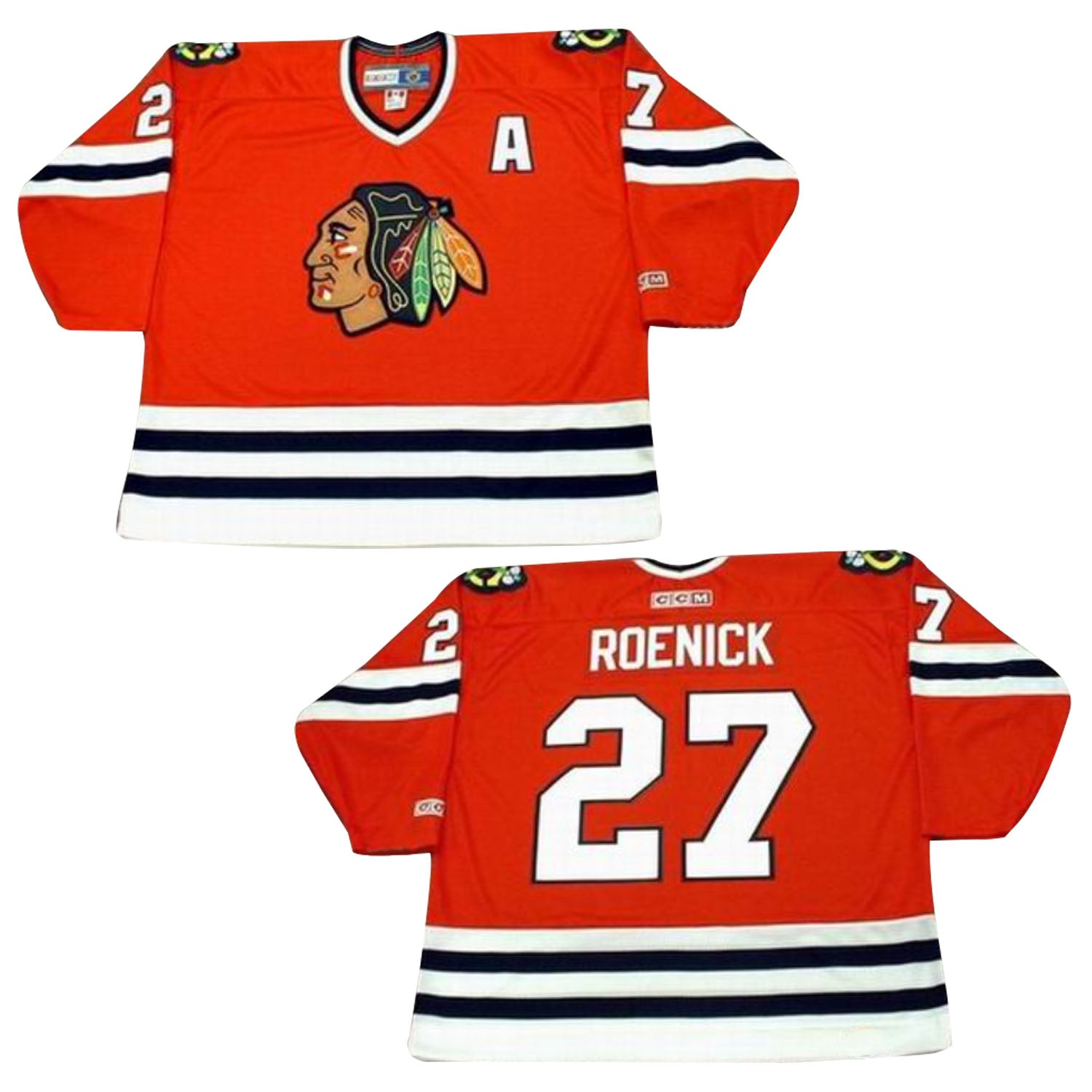 NHL Jeremy Roenick Chicago Blackhawks 27 Jersey The Jersey King