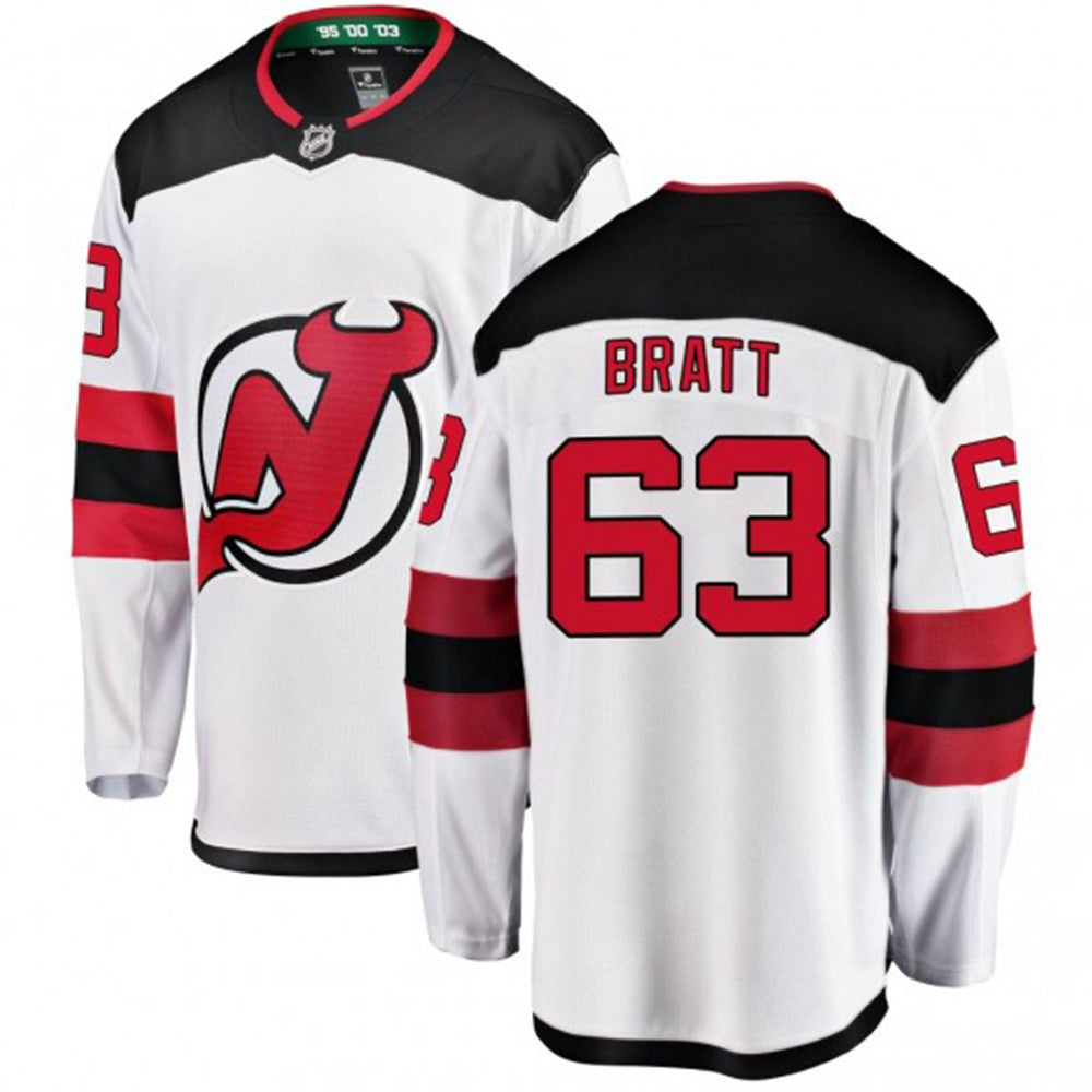 NHL Jesper Bratt New Jersey Devils 63 Jersey