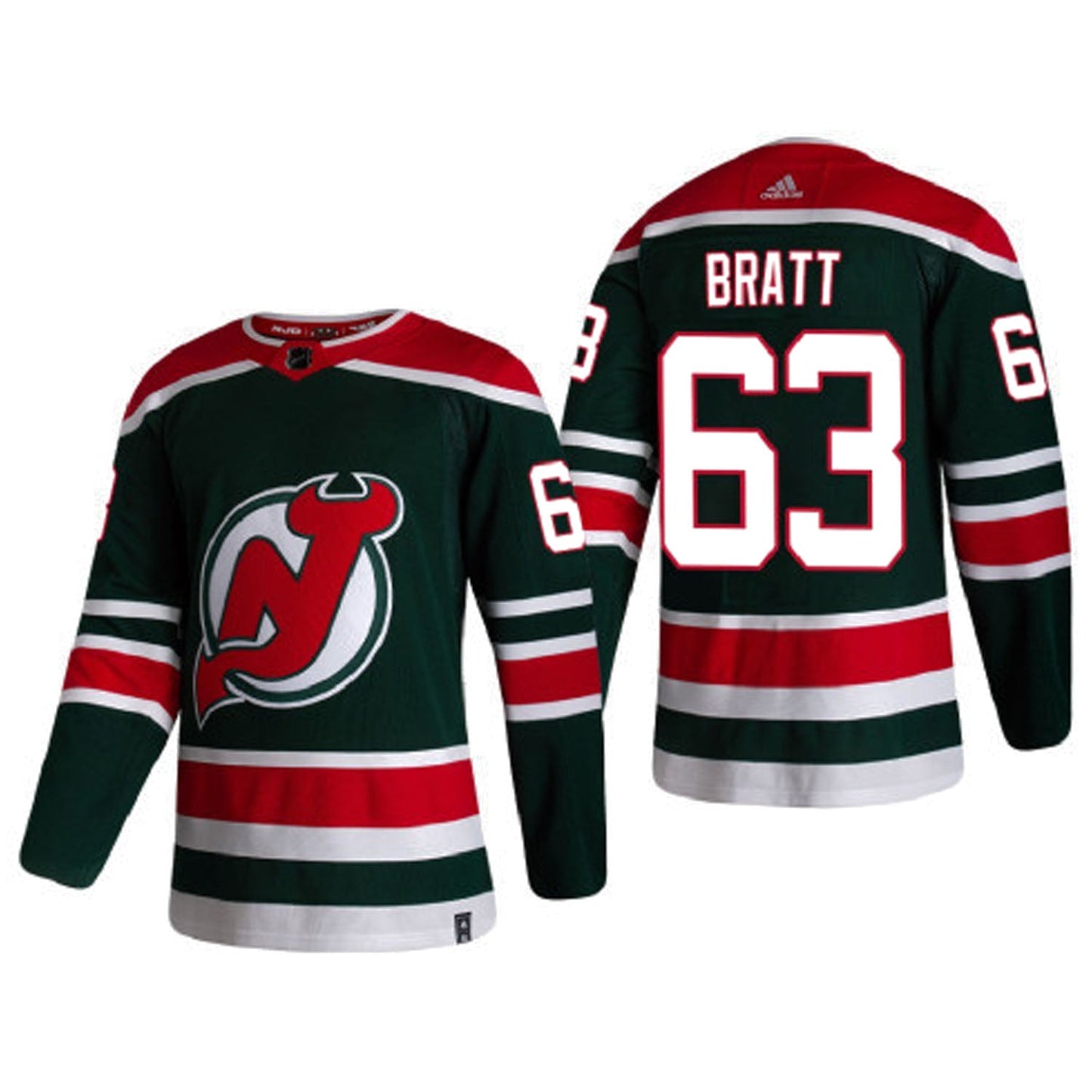 NHL Jesper Bratt New Jersey Devils 63 Jersey