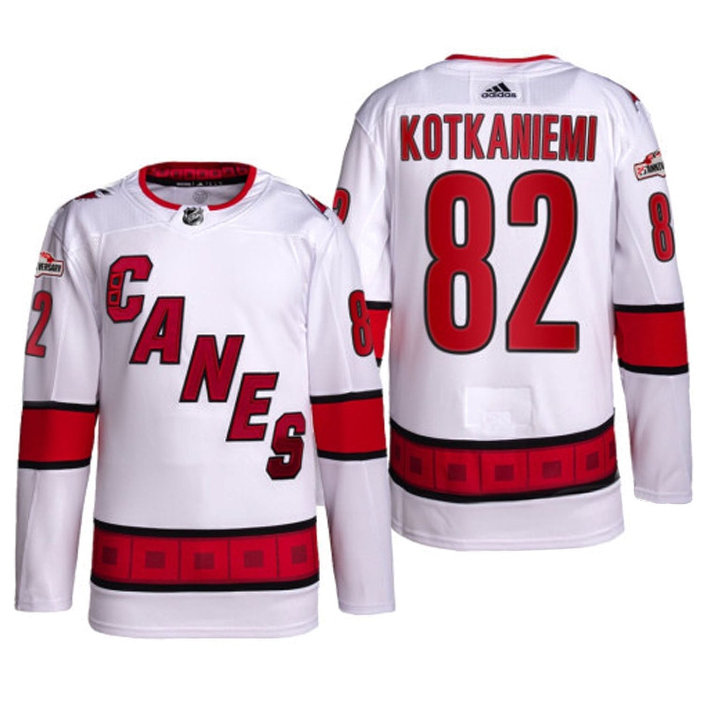 NHL Jesperi Kotkaniemi Carolina Hurricanes 82 Jersey