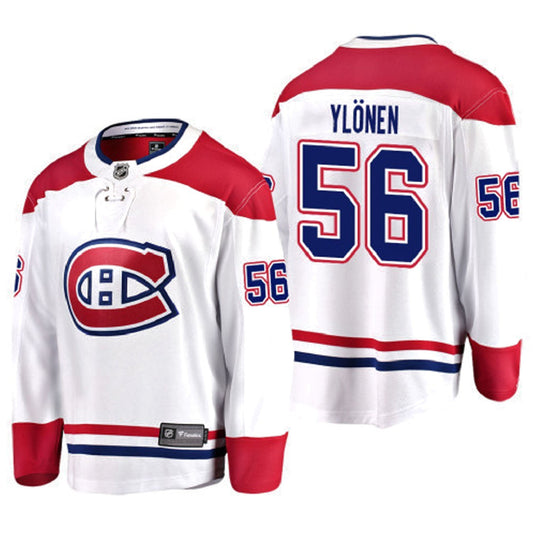 NHL Jesse Ylonen Montreal Canadiens 56 Jersey