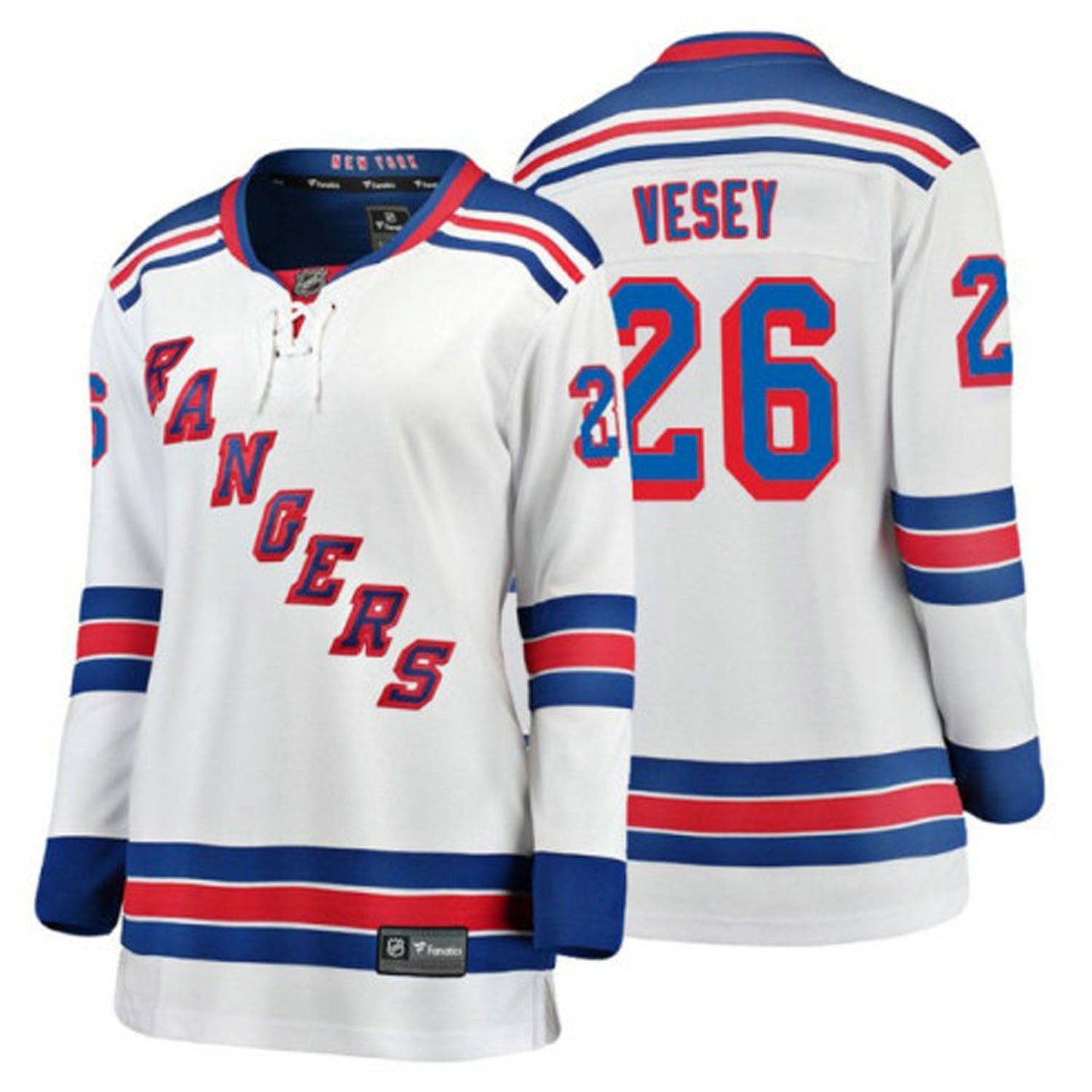 NHL Jimmy Vesey New York Rangers 26 Jersey