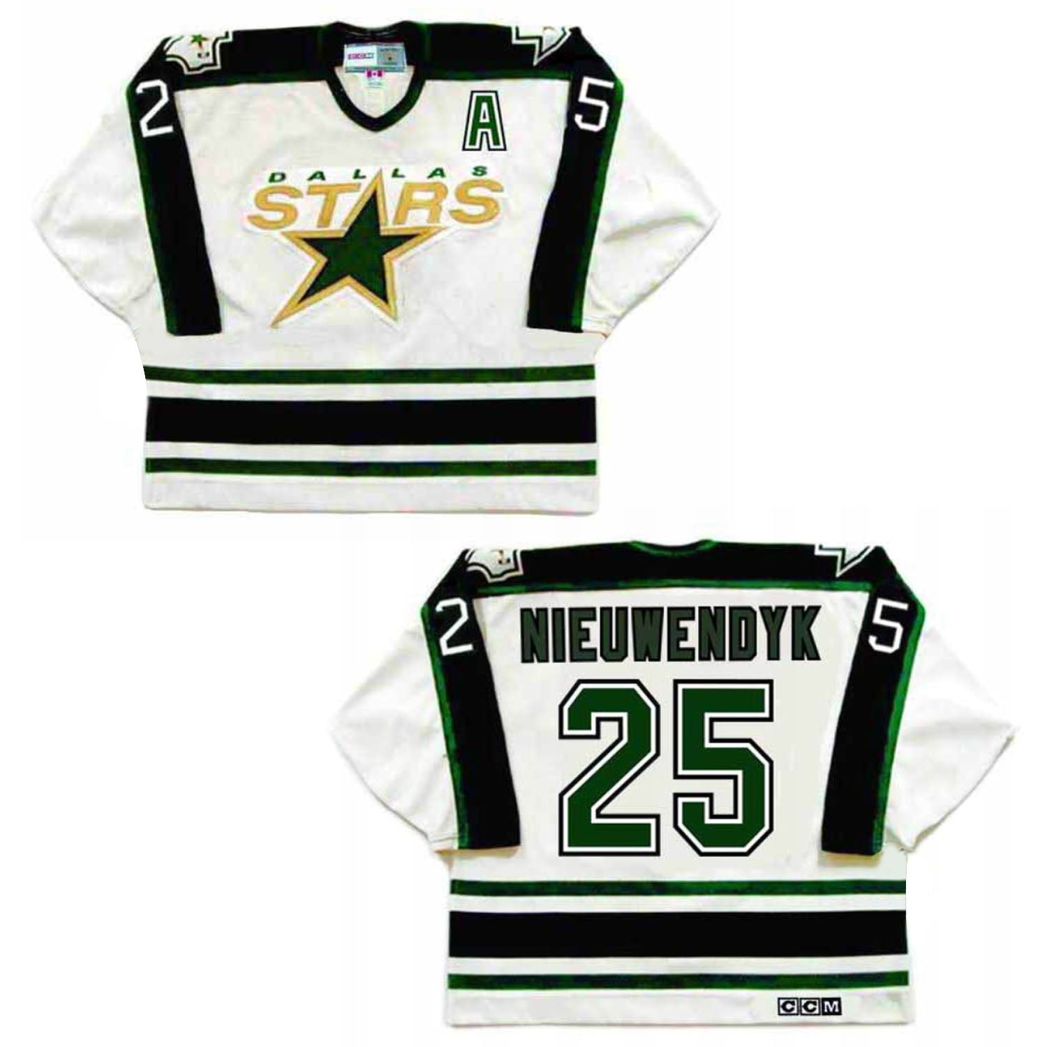 NHL Joe Nieuwendyk Dallas Stars 25 Jersey The Jersey King