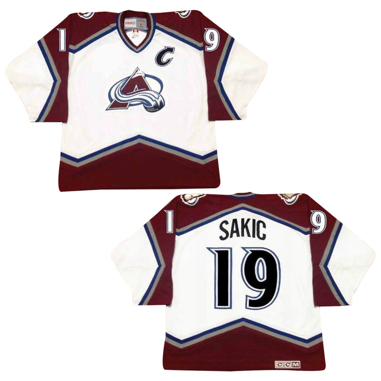 NHL Joe Sakic Colorado Avalanche 19 Jersey