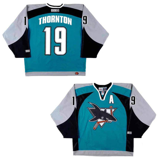 NHL Joe Thornton San Jose Sharks 19 Jersey