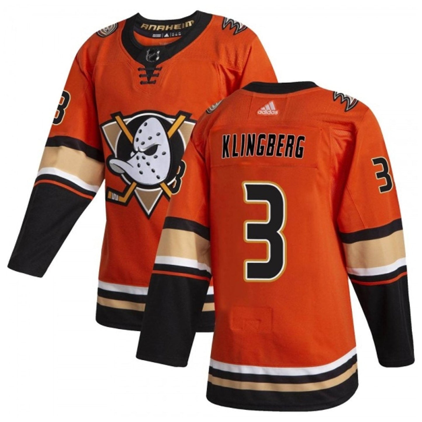 NHL John Klingberg Anaheim Ducks 3 Jersey