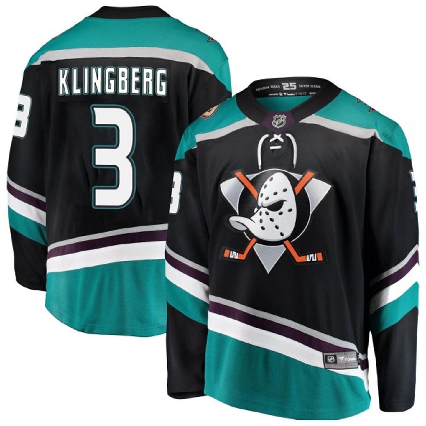 NHL John Klingberg Anaheim Ducks 3 Jersey