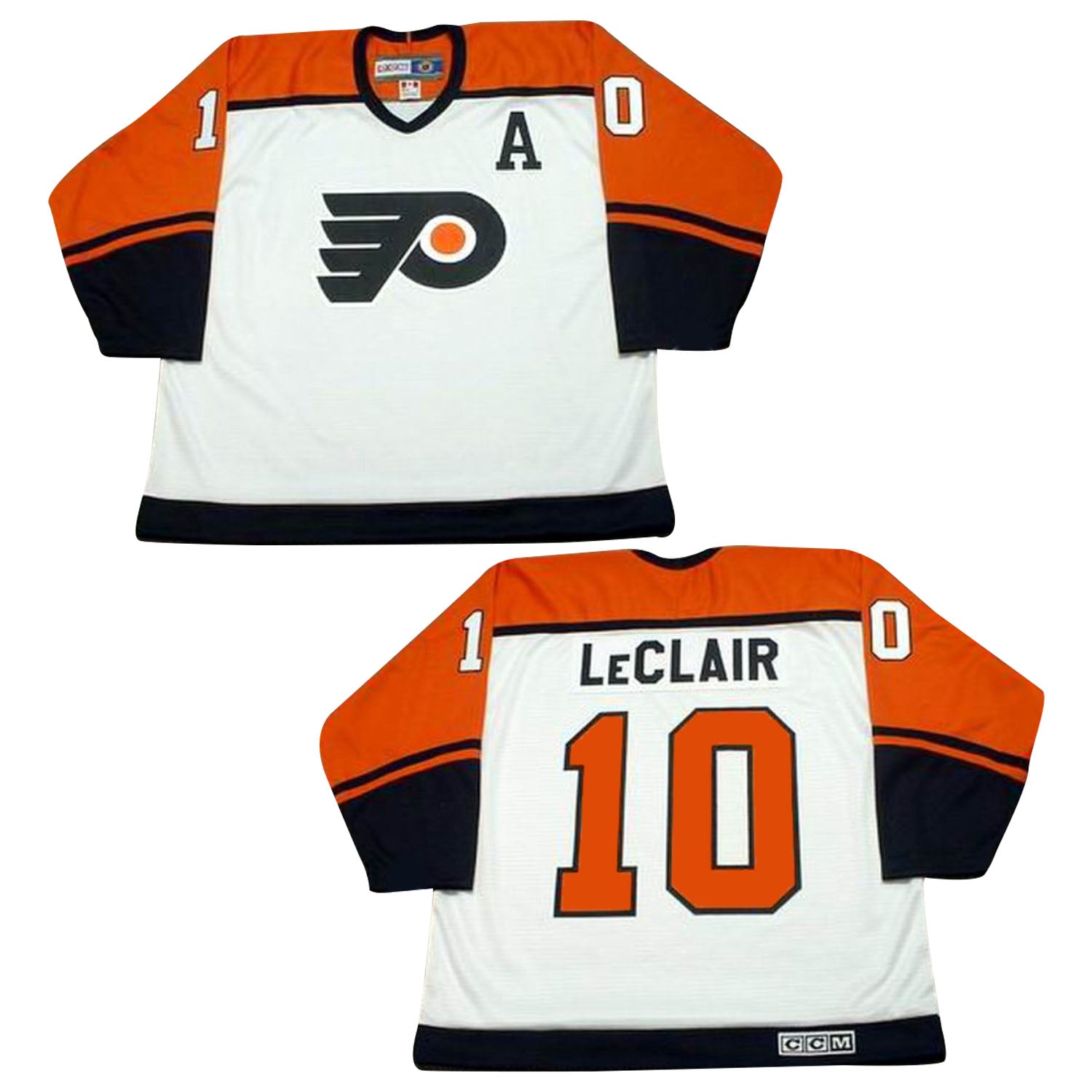 NHL John LeClair Philadelphia Flyers 10 Jersey The Jersey King