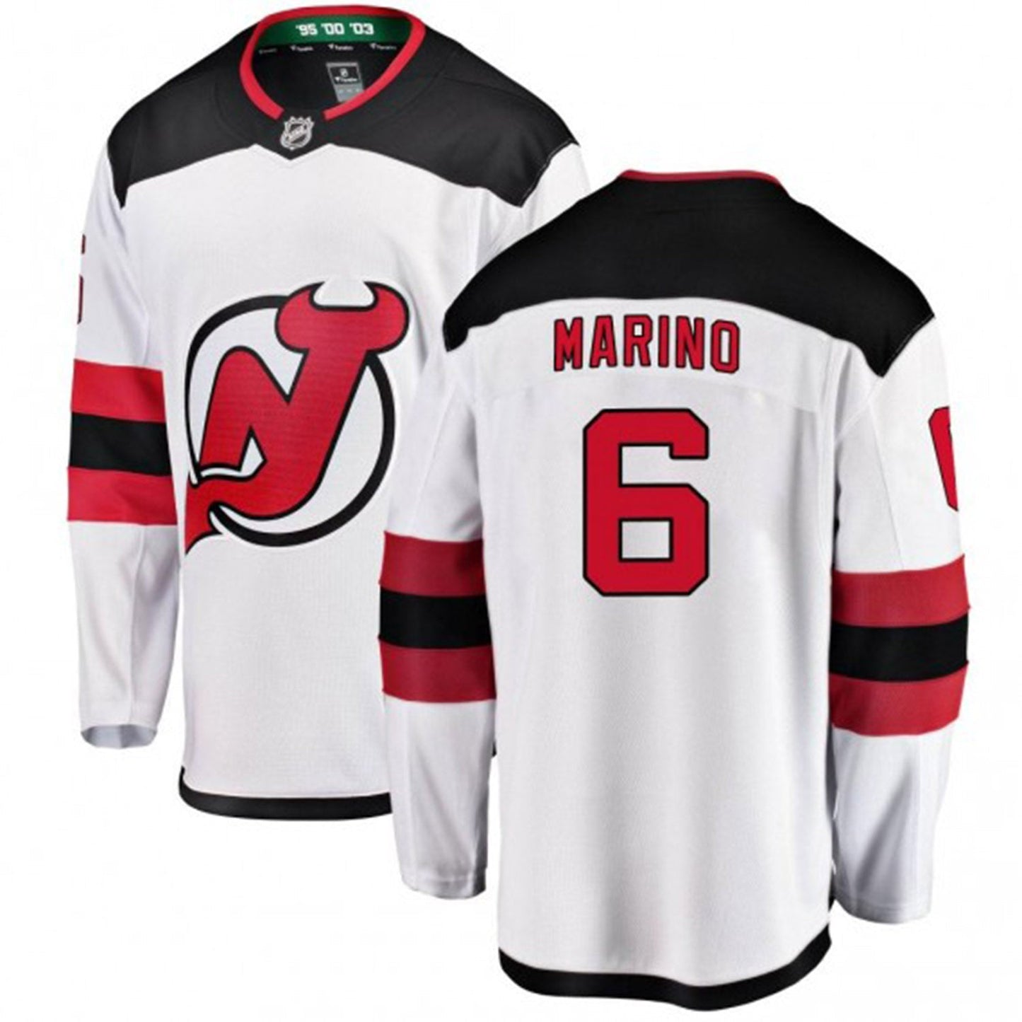 NHL John Marino New Jersey Devils 6 Jersey