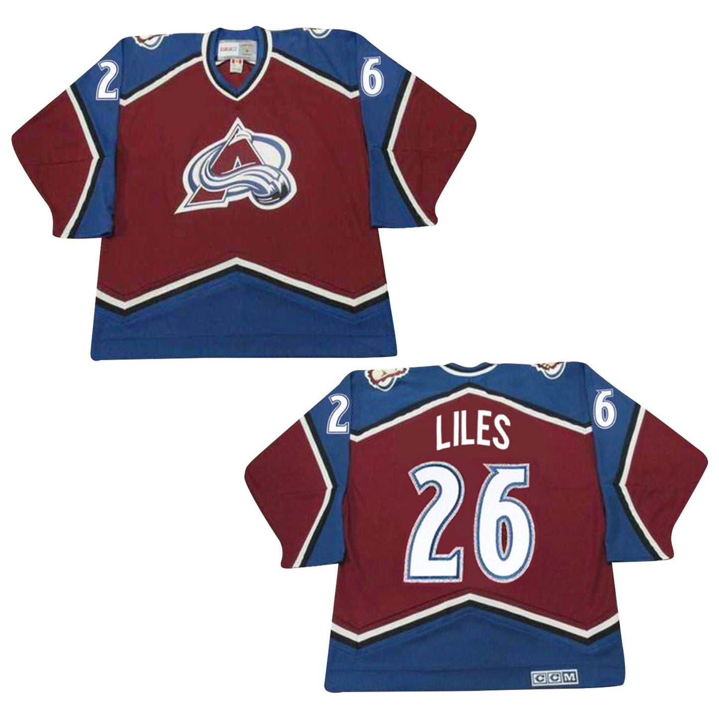 NHL John Michael Liles Colorado Avalanche 26 Jersey