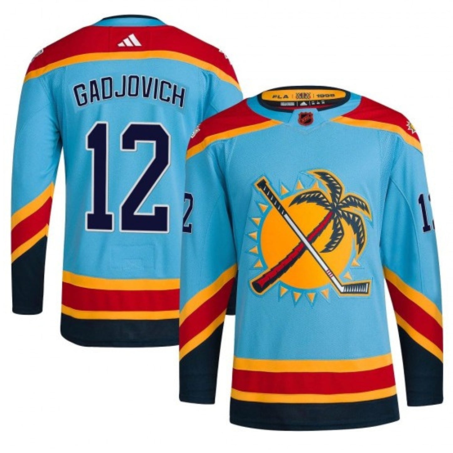 NHL Jonah Gadjovich Florida Panthers 12 Jersey