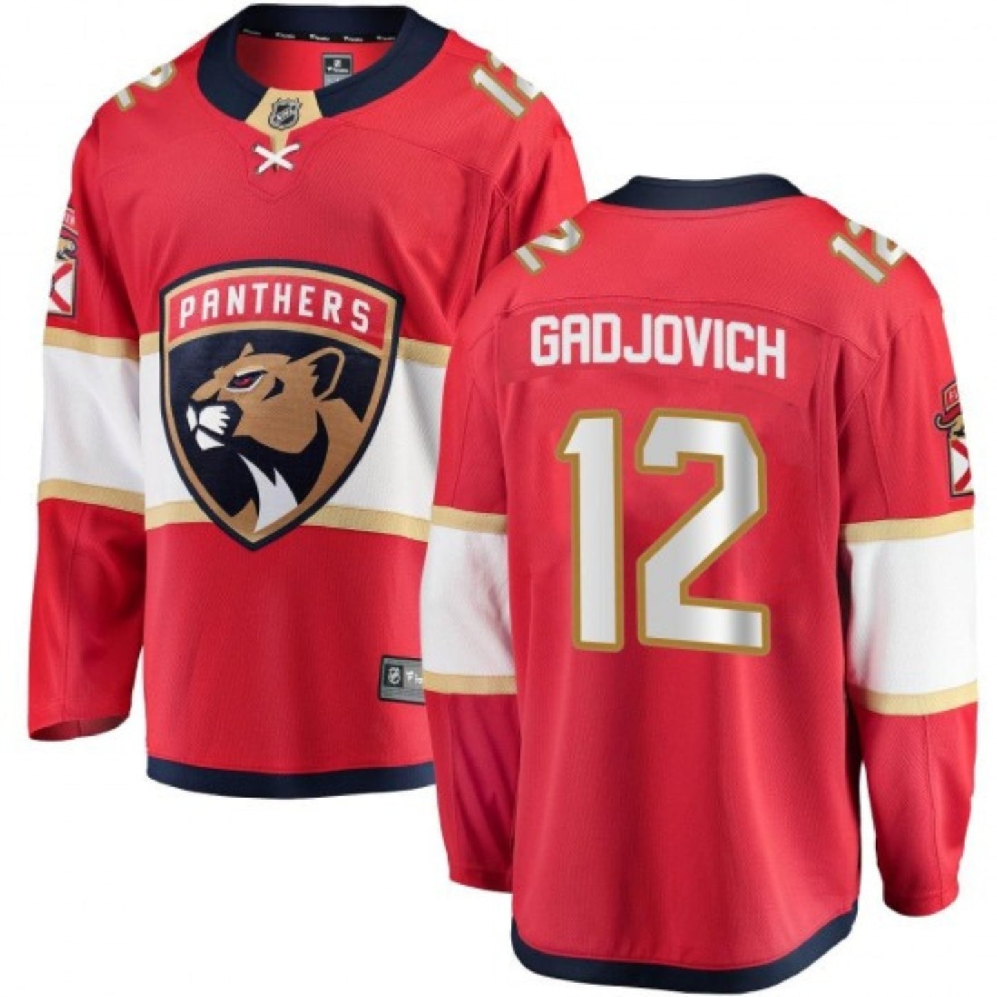 NHL Jonah Gadjovich Florida Panthers 12 Jersey