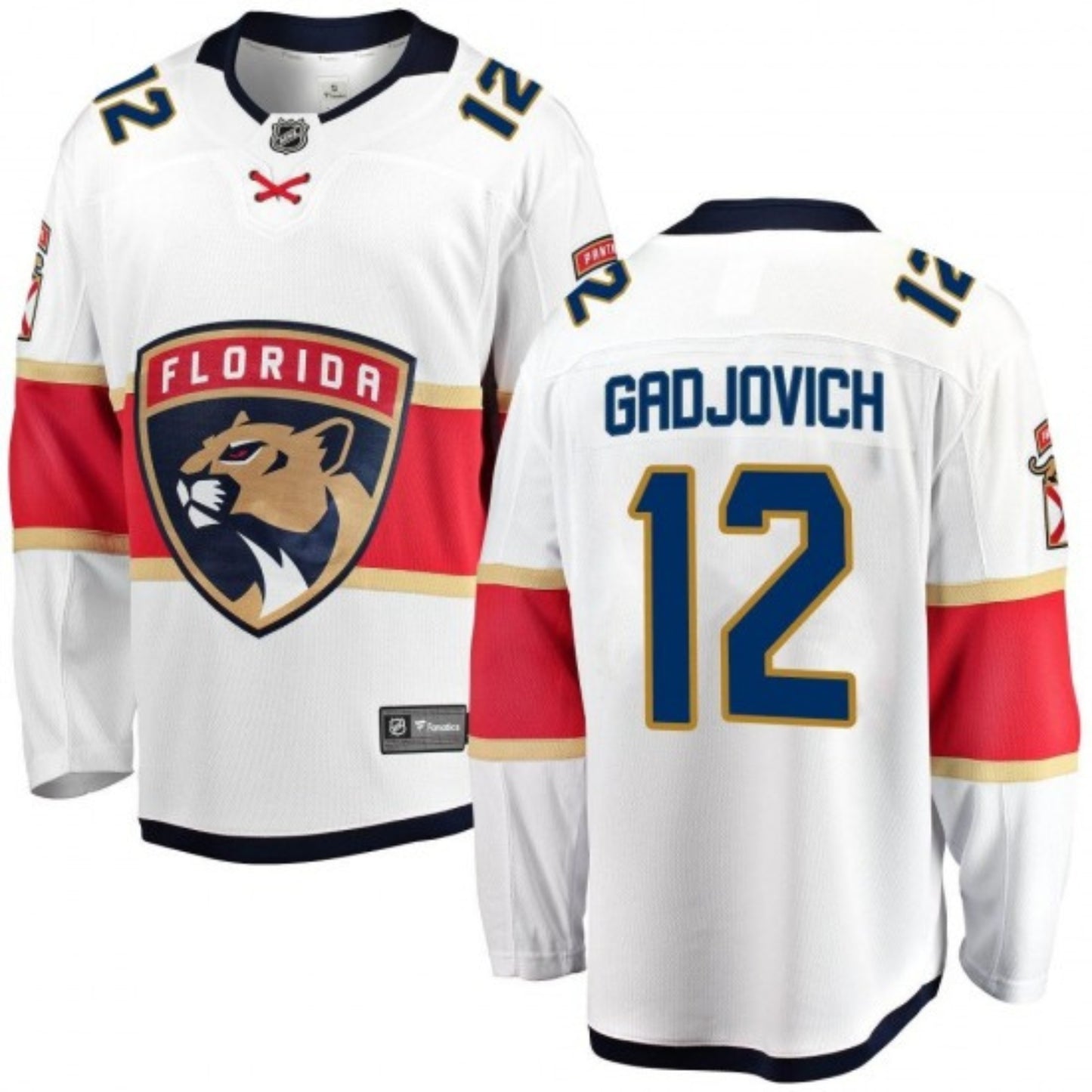 NHL Jonah Gadjovich Florida Panthers 12 Jersey