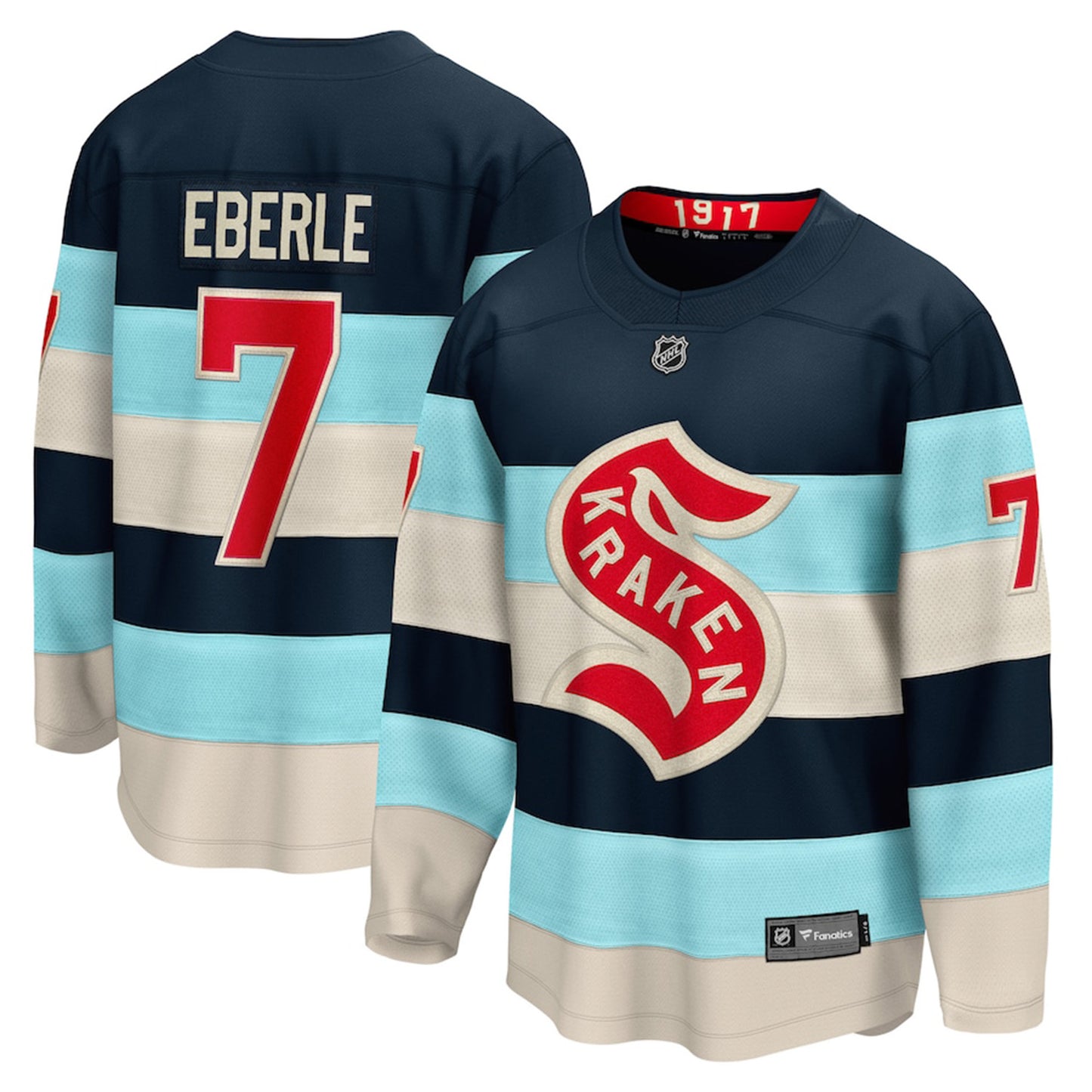 NHL Jordan Eberle Seattle Kraken Winter Classic 7 Jersey