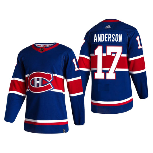 NHL Josh Anderson Montreal Canadiens 17 Jersey