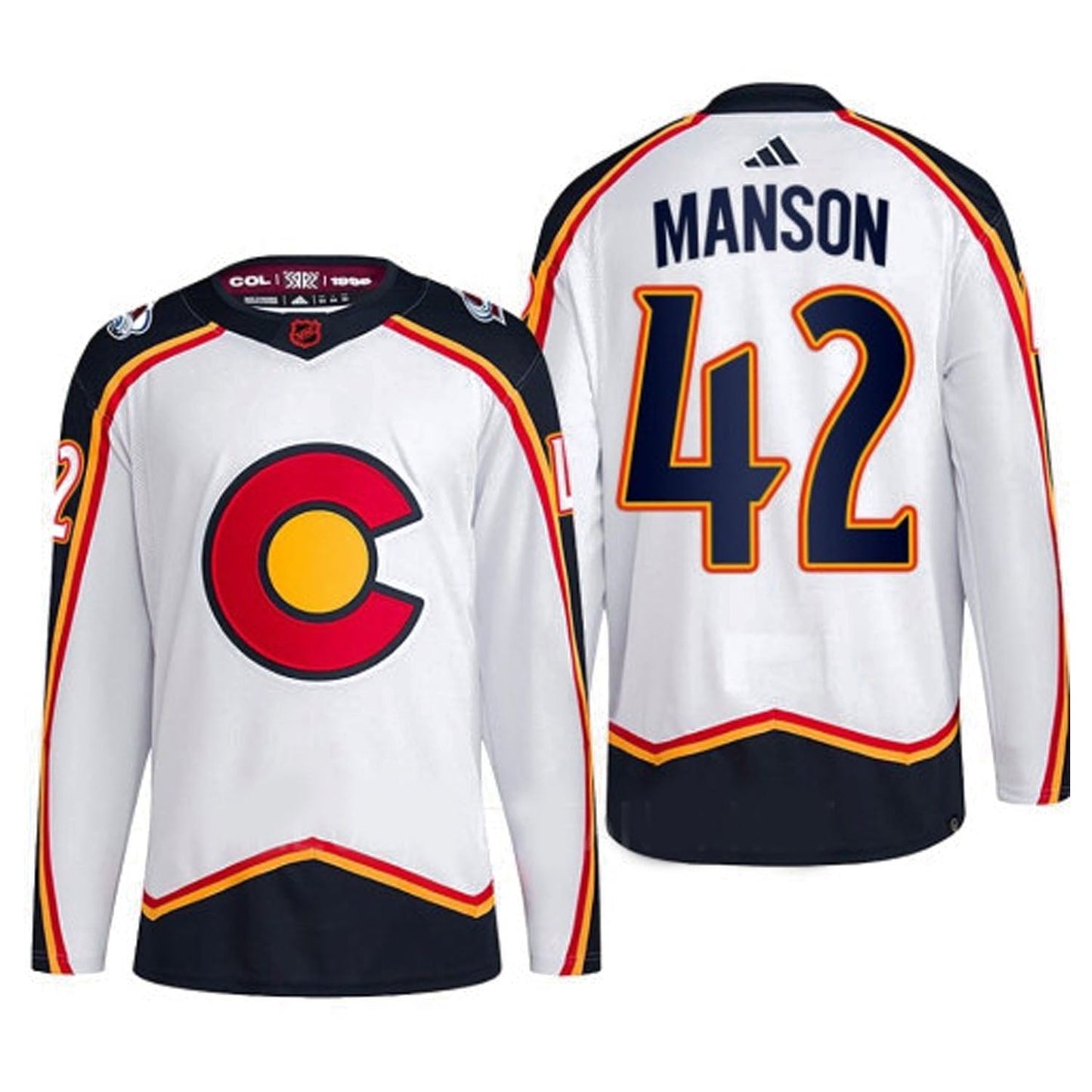 NHL Josh Manson Colorado Avalanche 42 Jersey