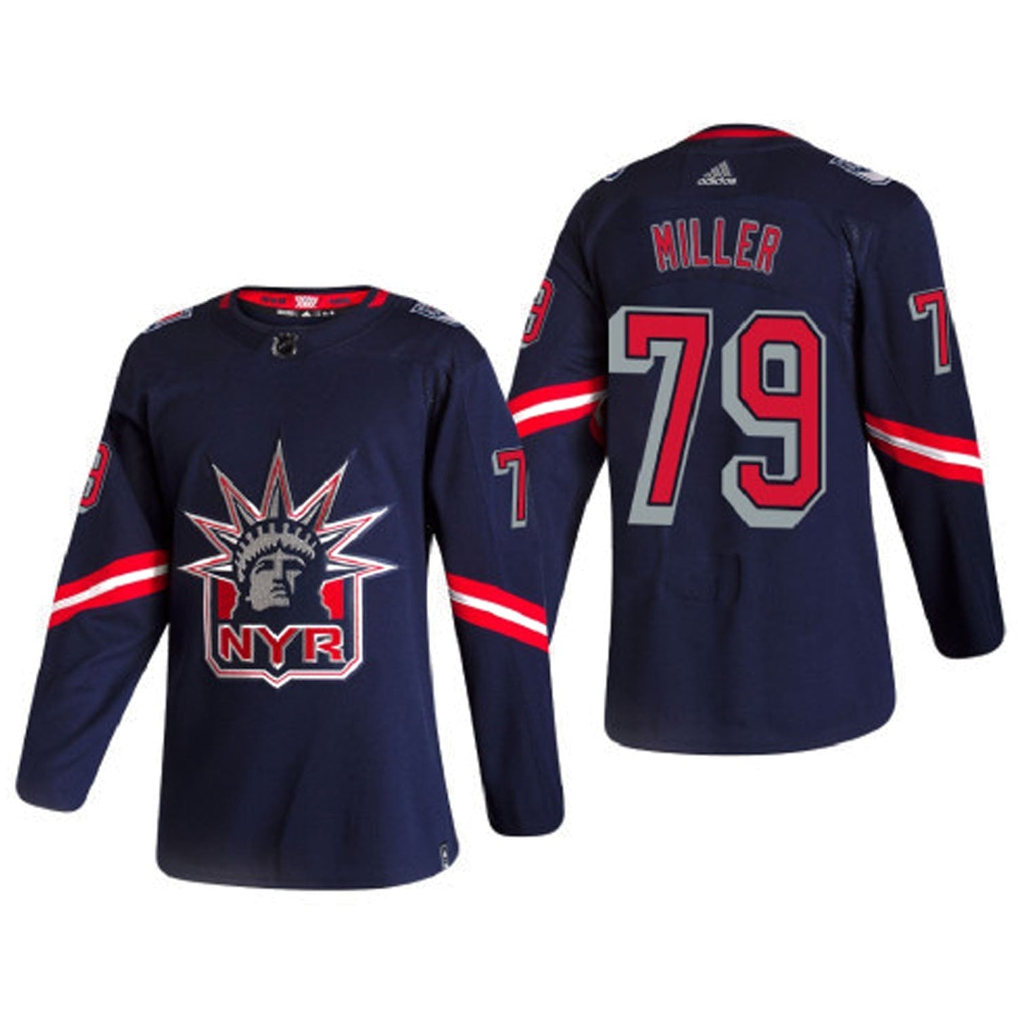 NHL K'Andre Miller New York Rangers 79 Jersey