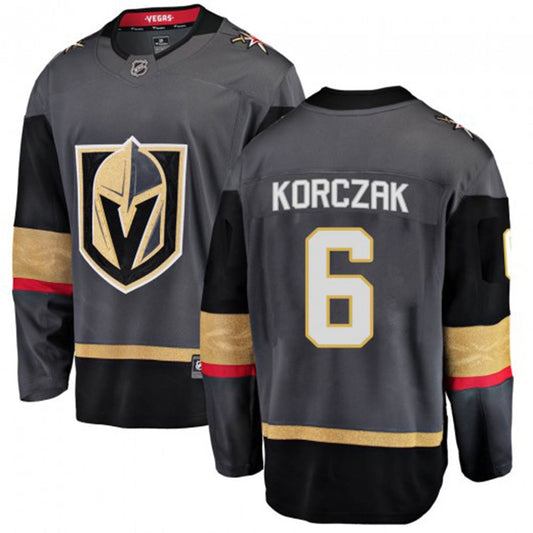 NHL Kaedan Korczak Vegas Golden Knights 6 Jersey