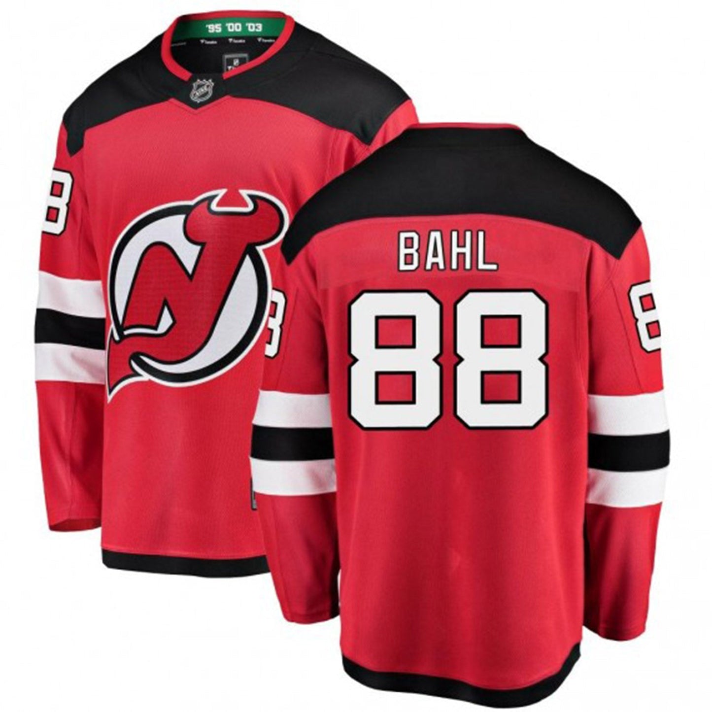 NHL Kevin Bahl New Jersey Devils 88 Jersey