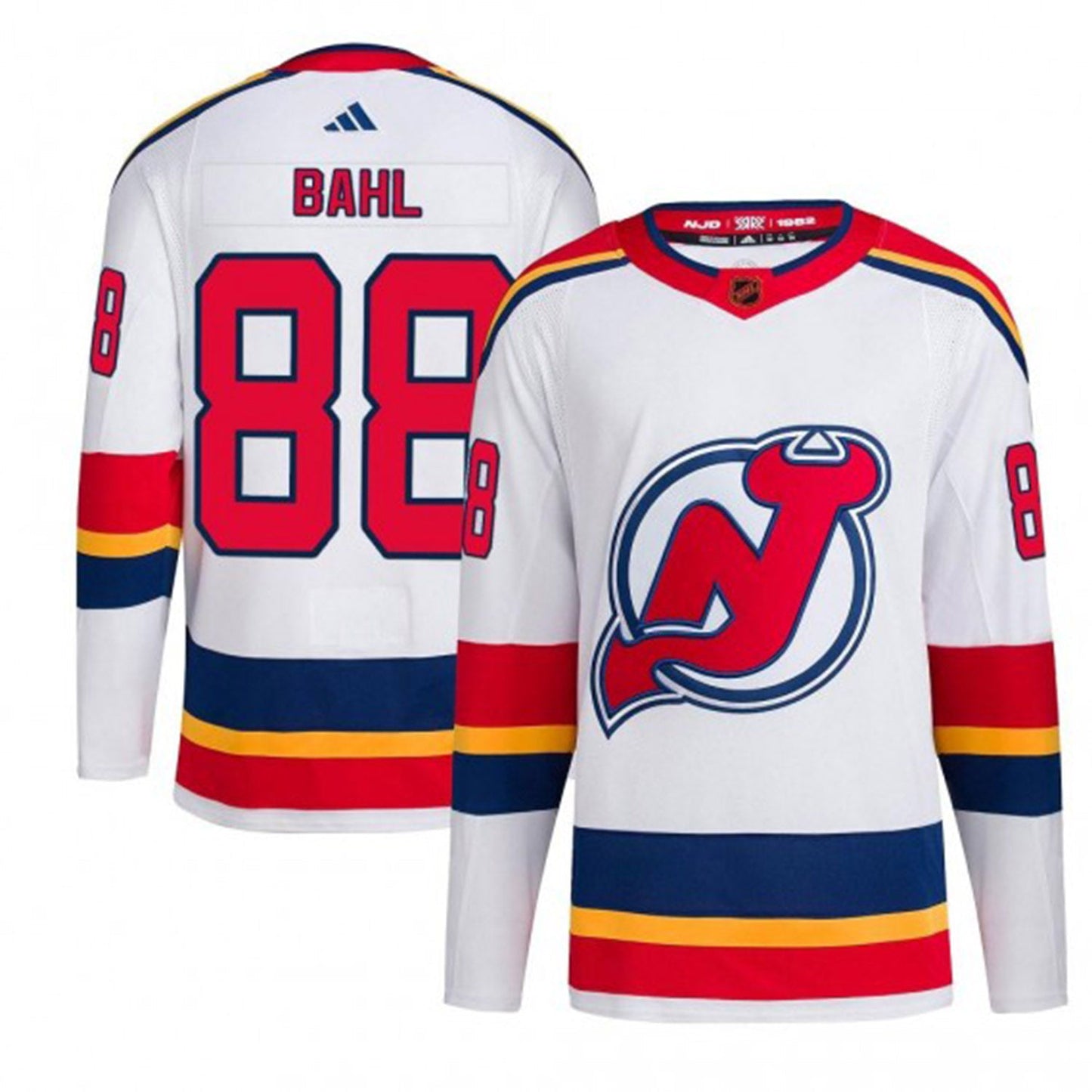 NHL Kevin Bahl New Jersey Devils 88 Jersey