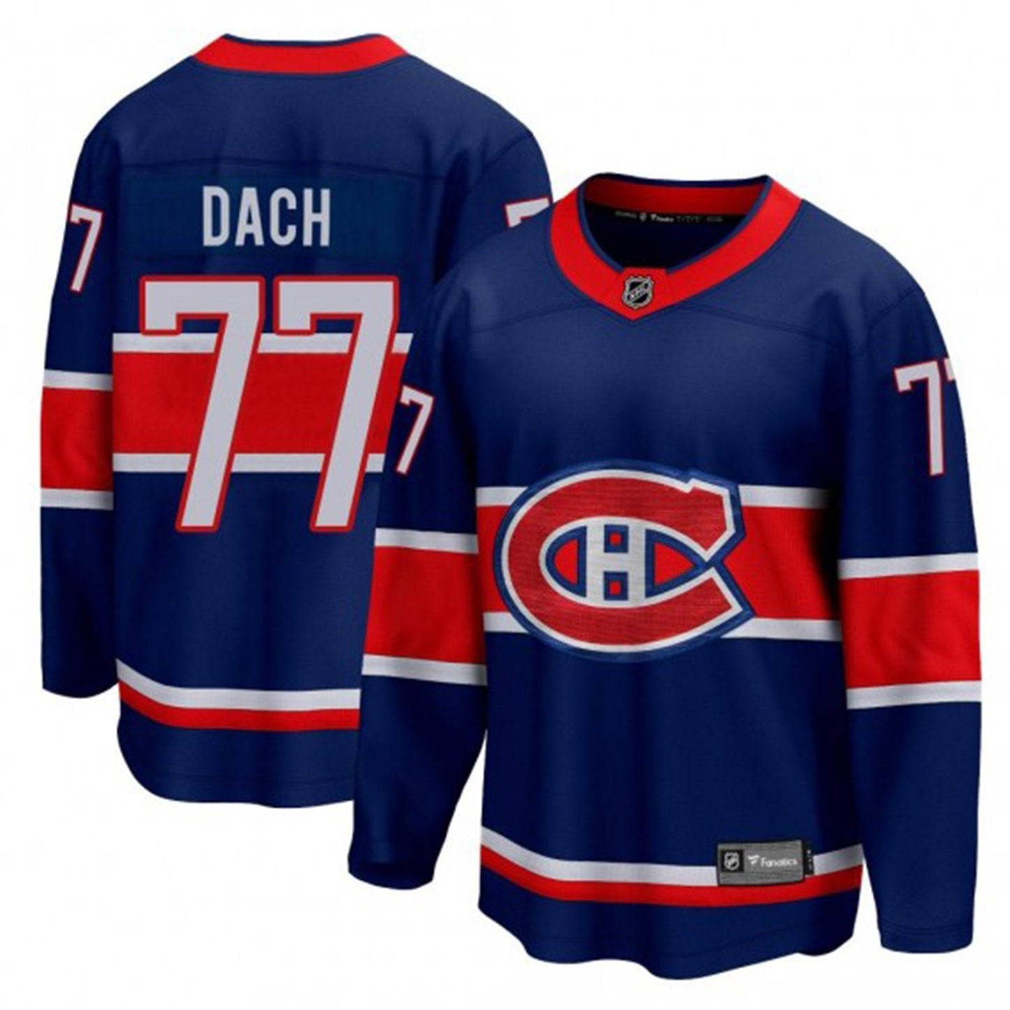 NHL Kirby Dach Montreal Canadiens 77 Jersey