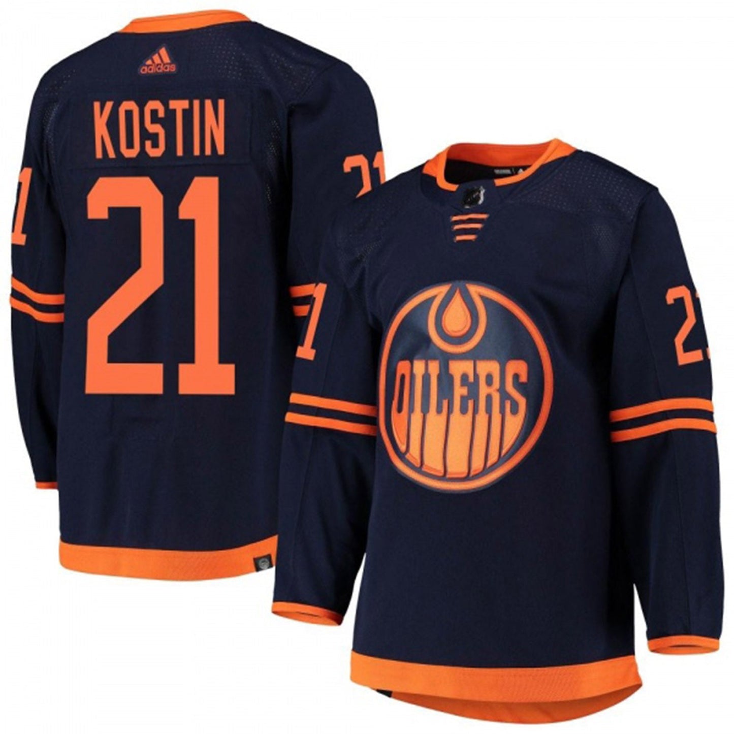 NHL Klim Kostin Edmonton Oilers 21 Jersey