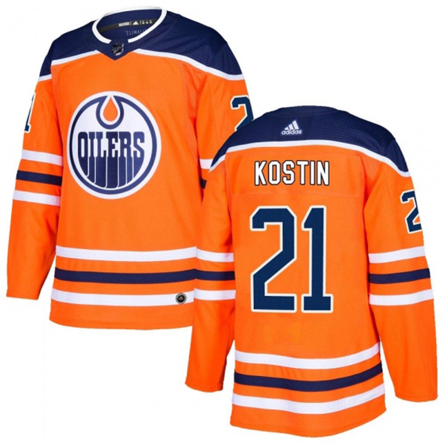 NHL Klim Kostin Edmonton Oilers 21 Jersey