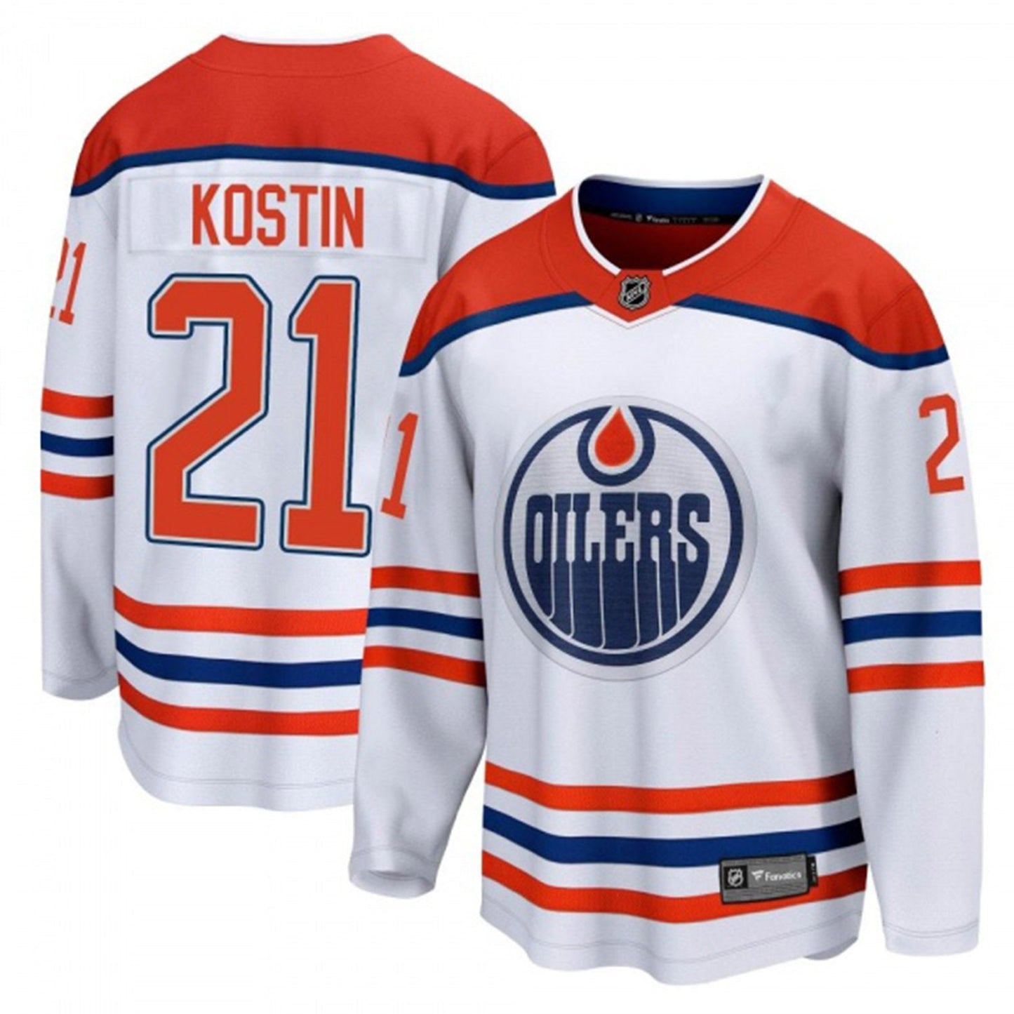 NHL Klim Kostin Edmonton Oilers 21 Jersey