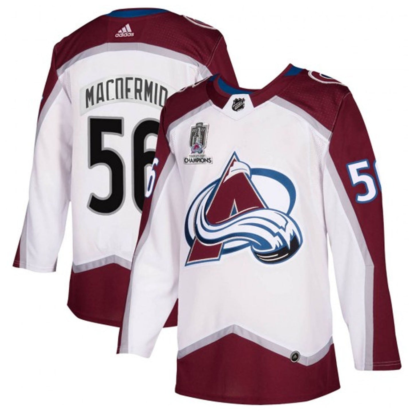 NHL Kurtis MacDermid Colorado Avalanche 56 Jersey