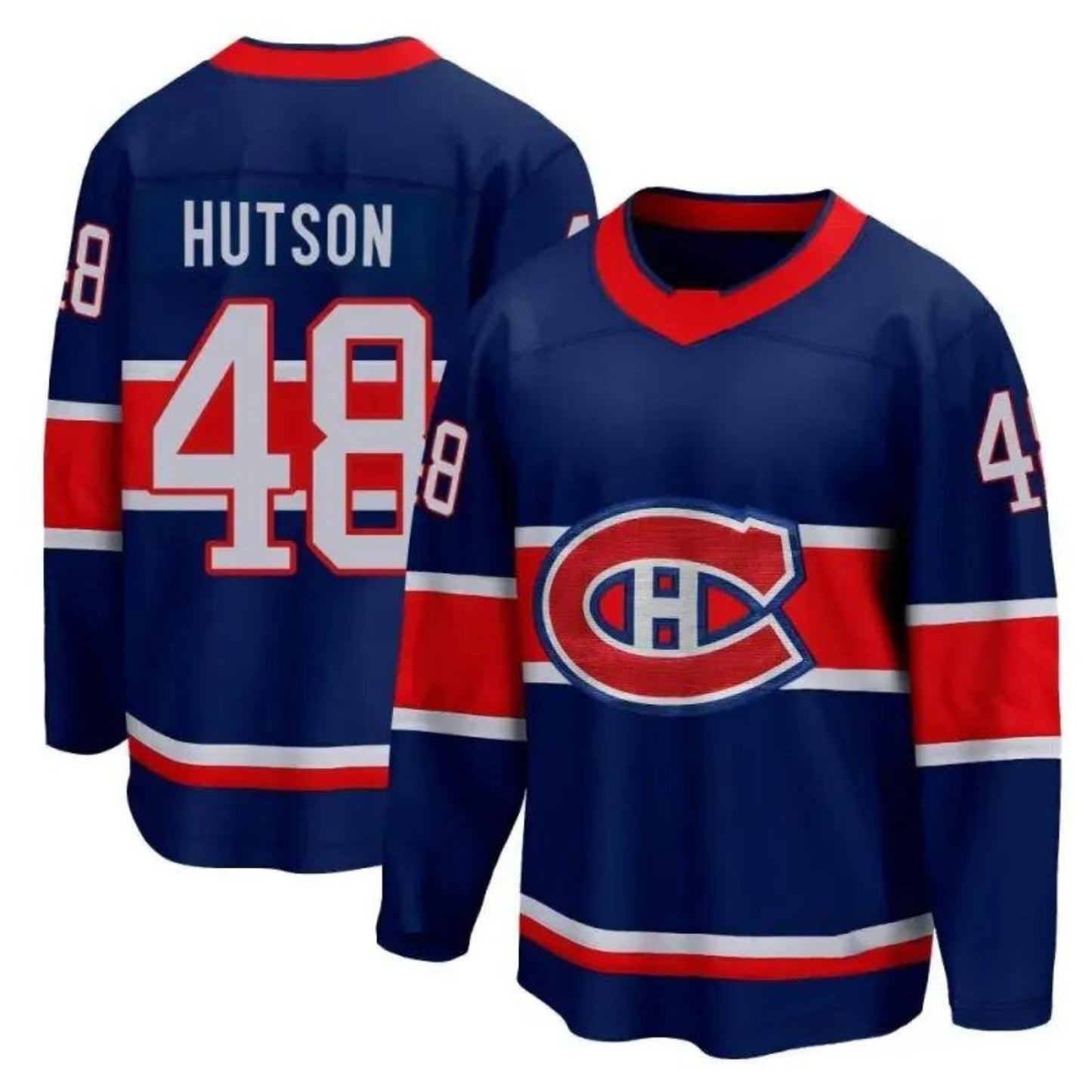 NHL Lane Hutson Montreal Canadiens 48 Jersey