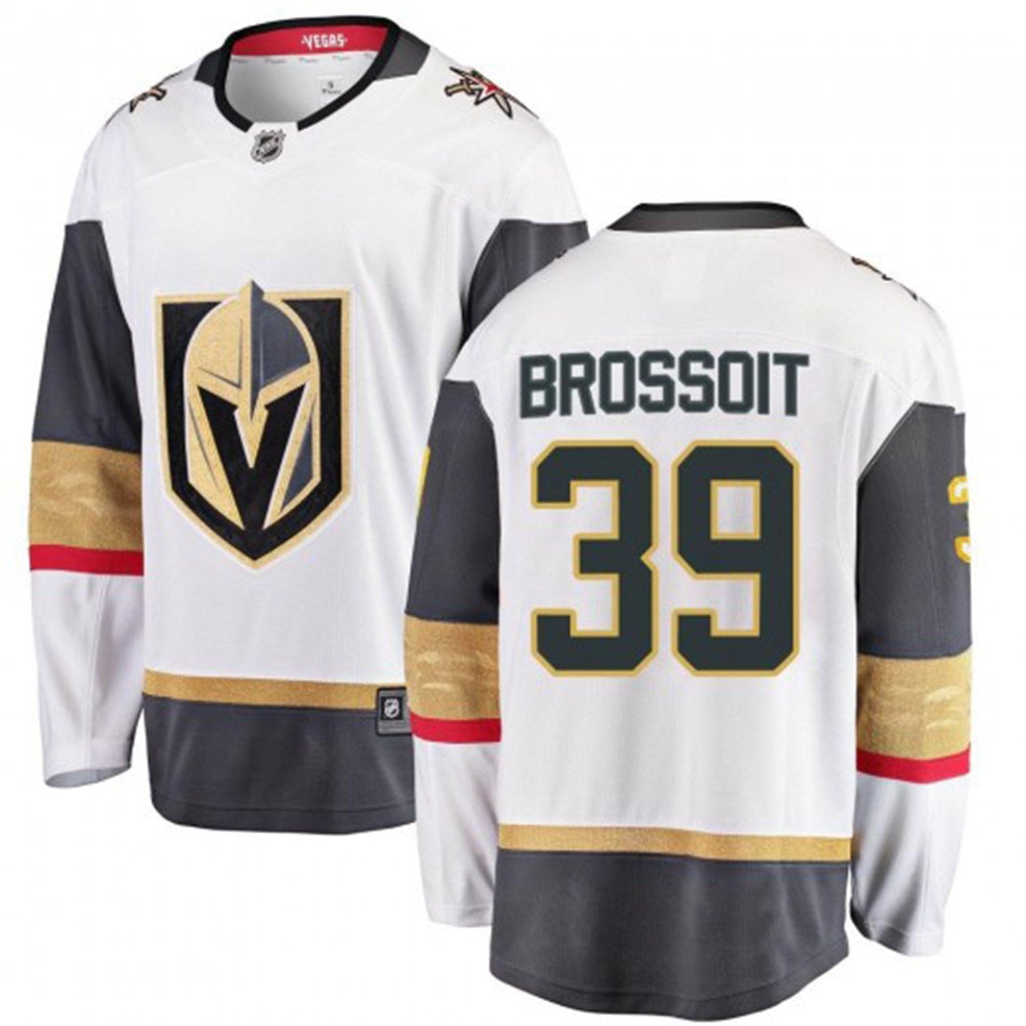 NHL Laurent Brossoit Vegas Golden Knights 39 Jersey