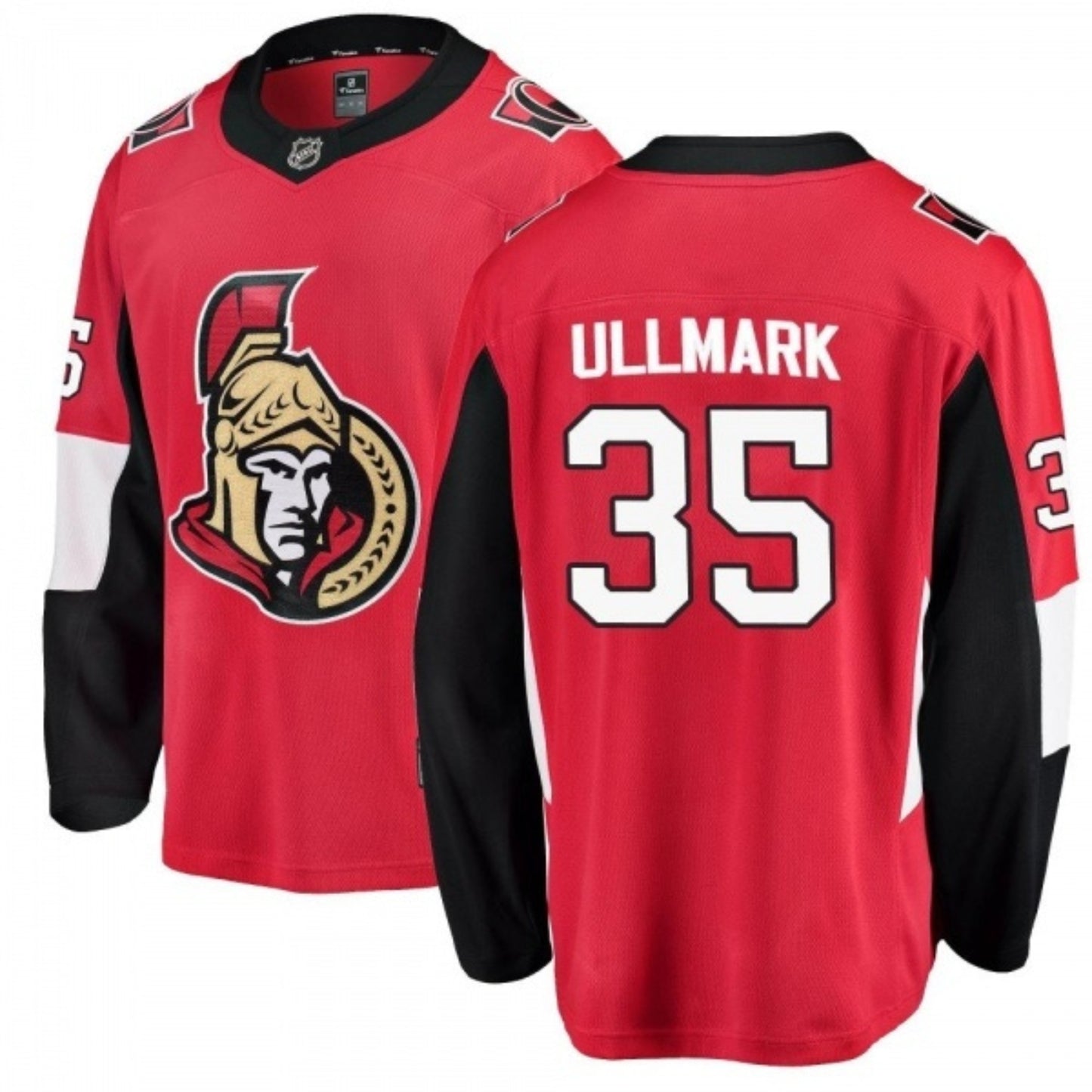 NHL Linus Ullmark Ottawa Senators 35 Jersey