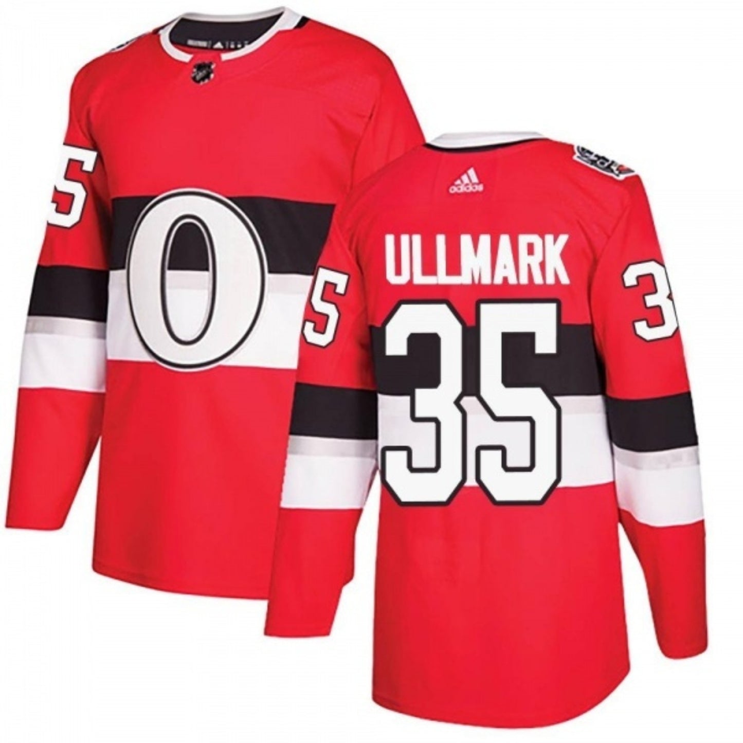 NHL Linus Ullmark Ottawa Senators 35 Jersey