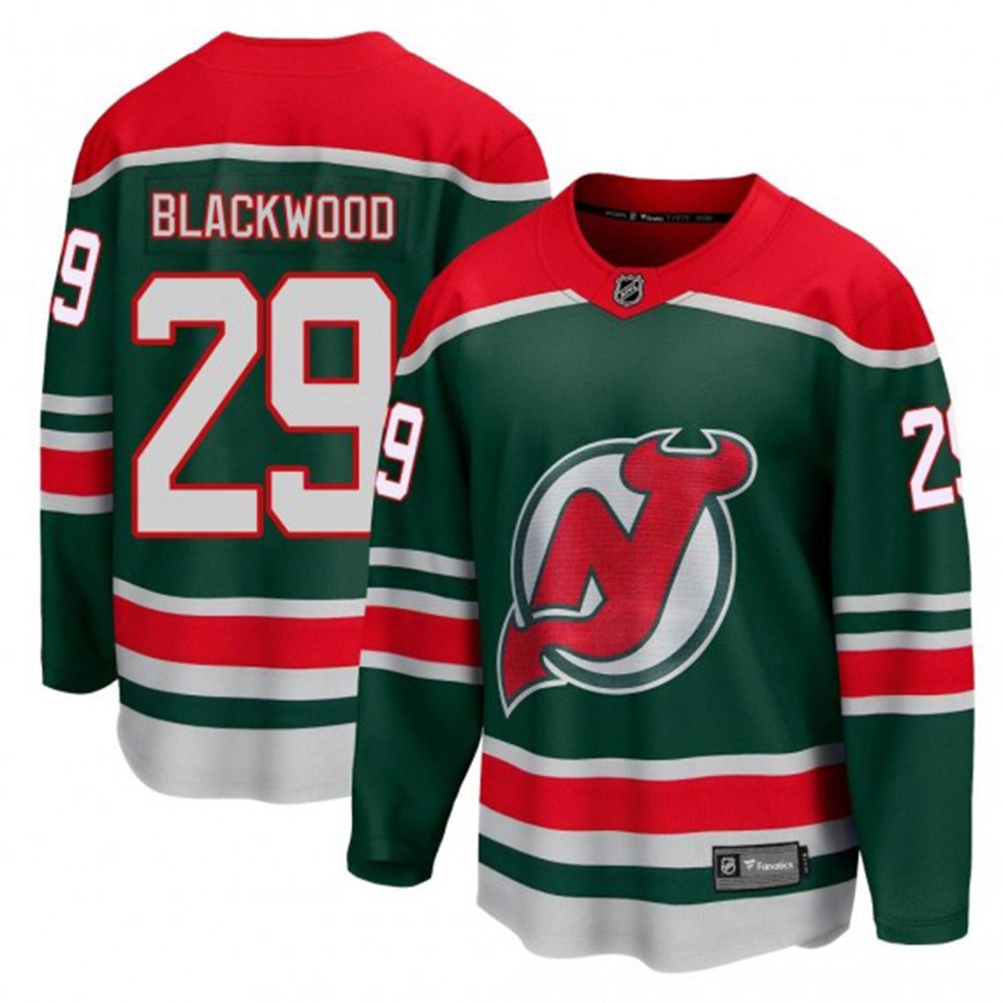 NHL Mackenzie Blackwood New Jersey Devils 29 Jersey