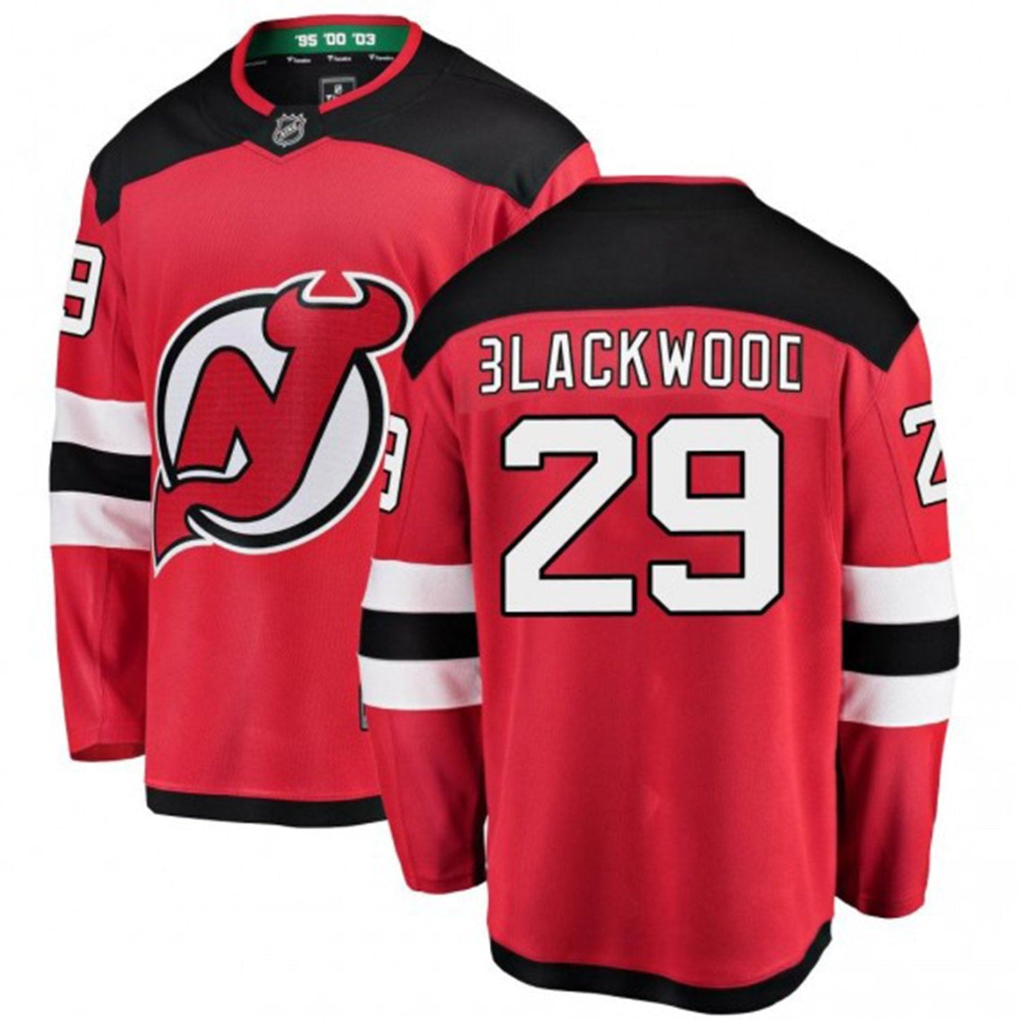 NHL Mackenzie Blackwood New Jersey Devils 29 Jersey