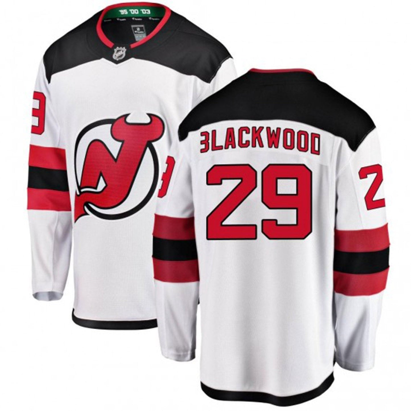 NHL Mackenzie Blackwood New Jersey Devils 29 Jersey