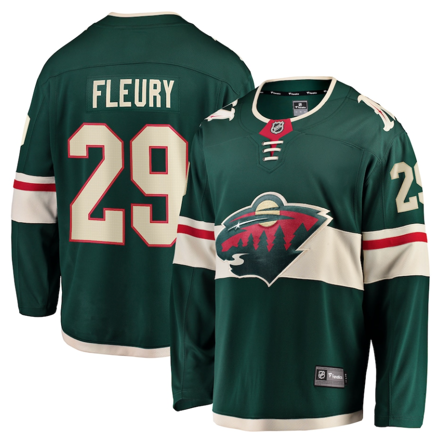 NHL Marc-André Fleury Minnesota Wild 29 Jersey