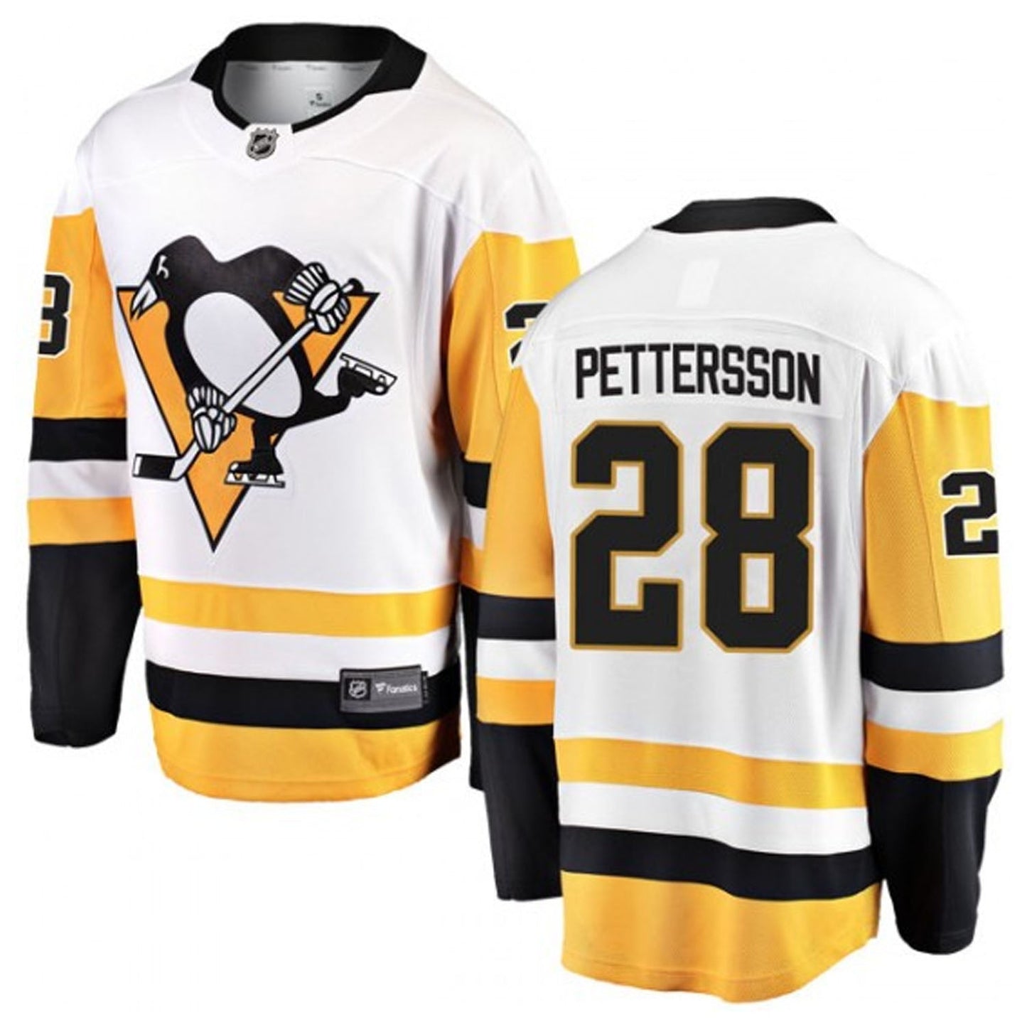 NHL Marcus Pettersson Pittsburgh Penguins 28 Jersey