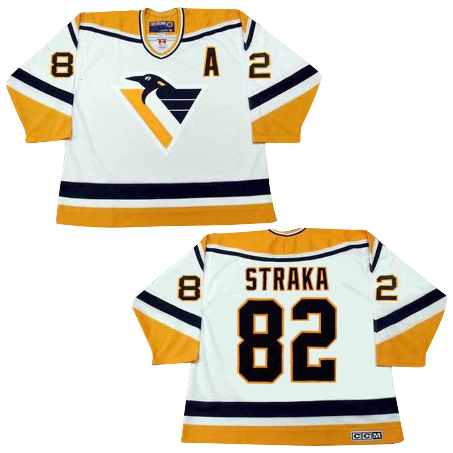 NHL Martin Straka Pittsburgh Penguins 82 Jersey