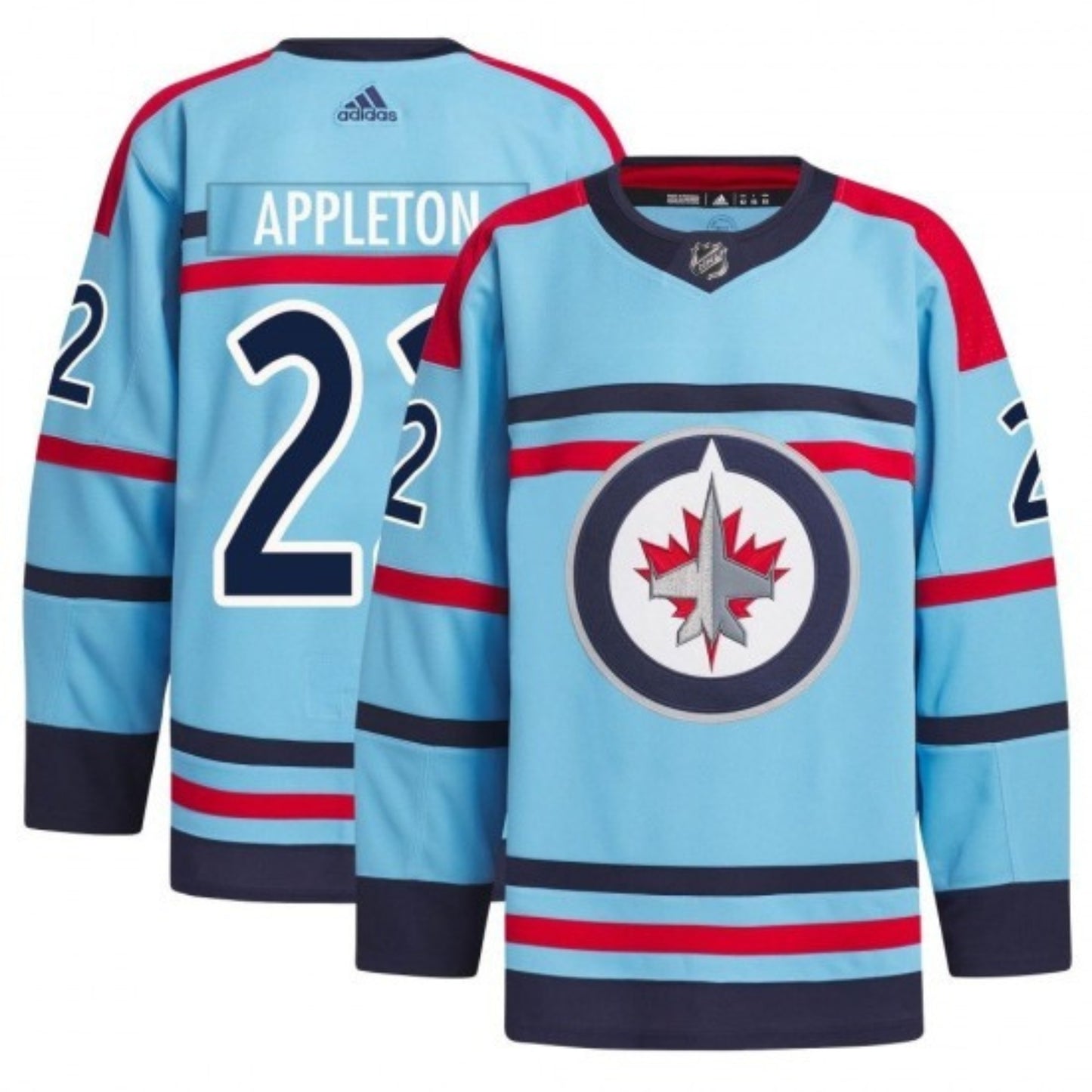 NHL Mason Appleton Winnipeg Jets 22 Jersey