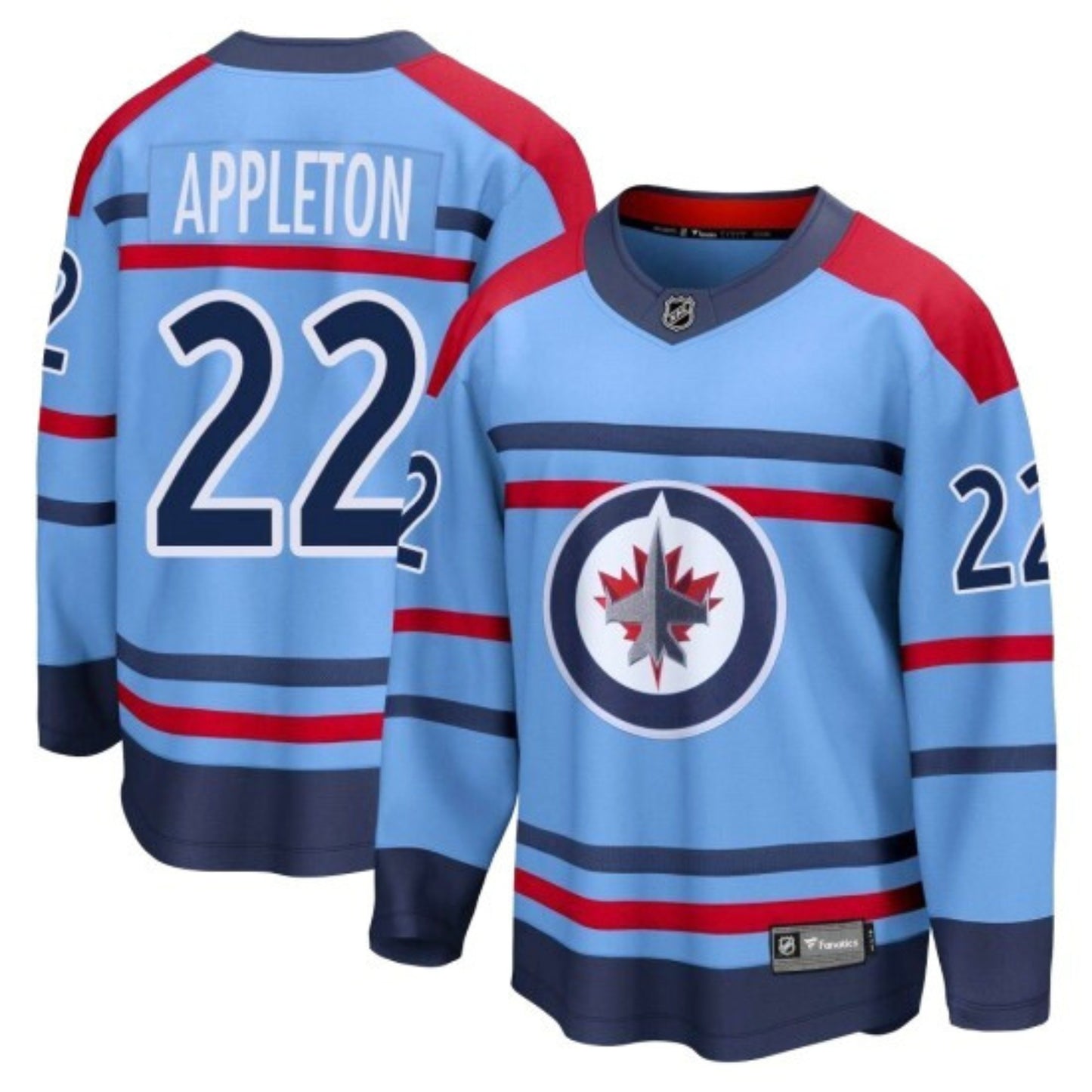 NHL Mason Appleton Winnipeg Jets 22 Jersey